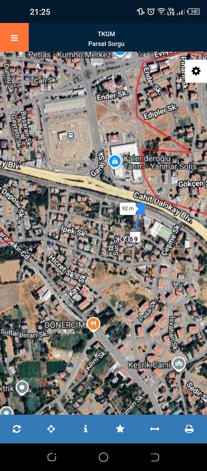 Şehrin Doğu Bölgesinde Eski Otogar Karşısı Kaçmaz Kupon Beş Kata İmarlı Arsa - Görsel 5