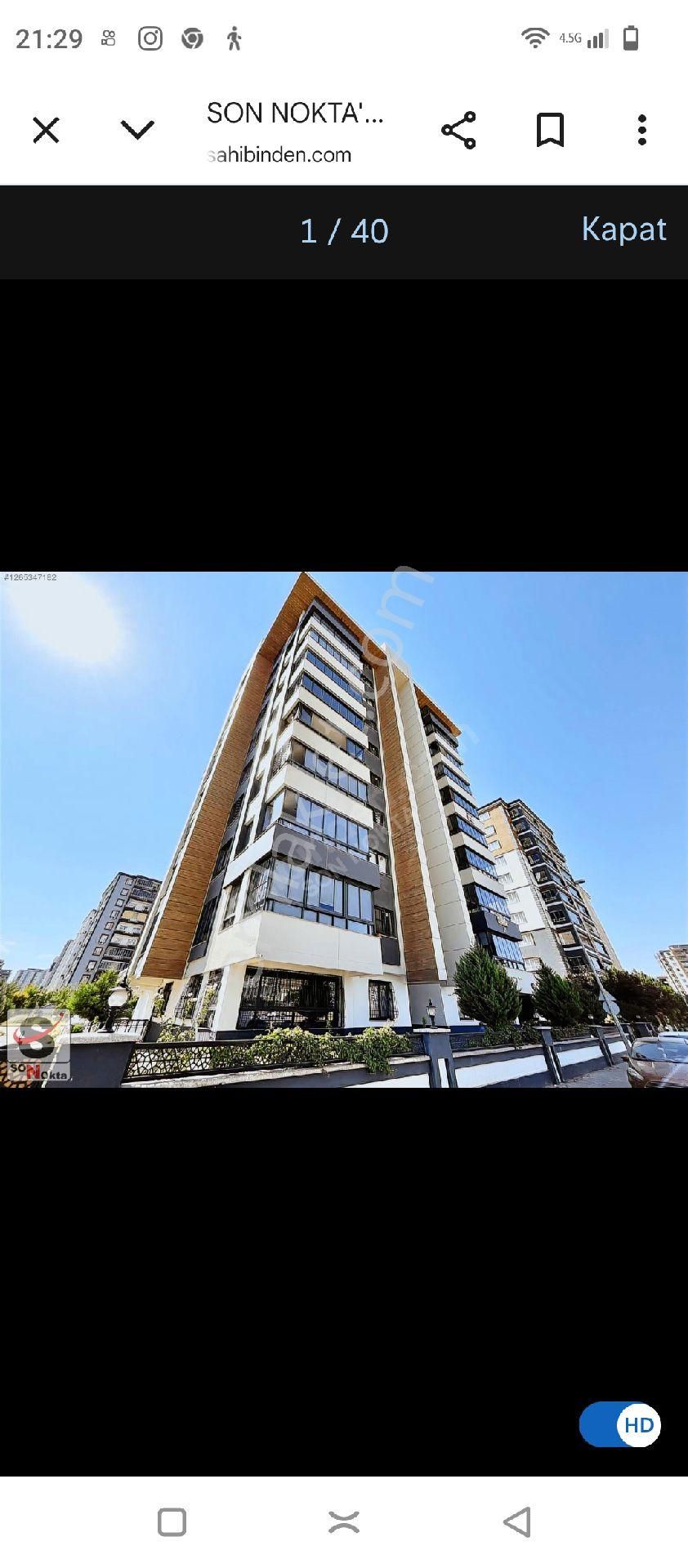 Fıstıklık Mh Satılık 4+1 Daire Lüks Endez İnşaat Gayrimenkulda