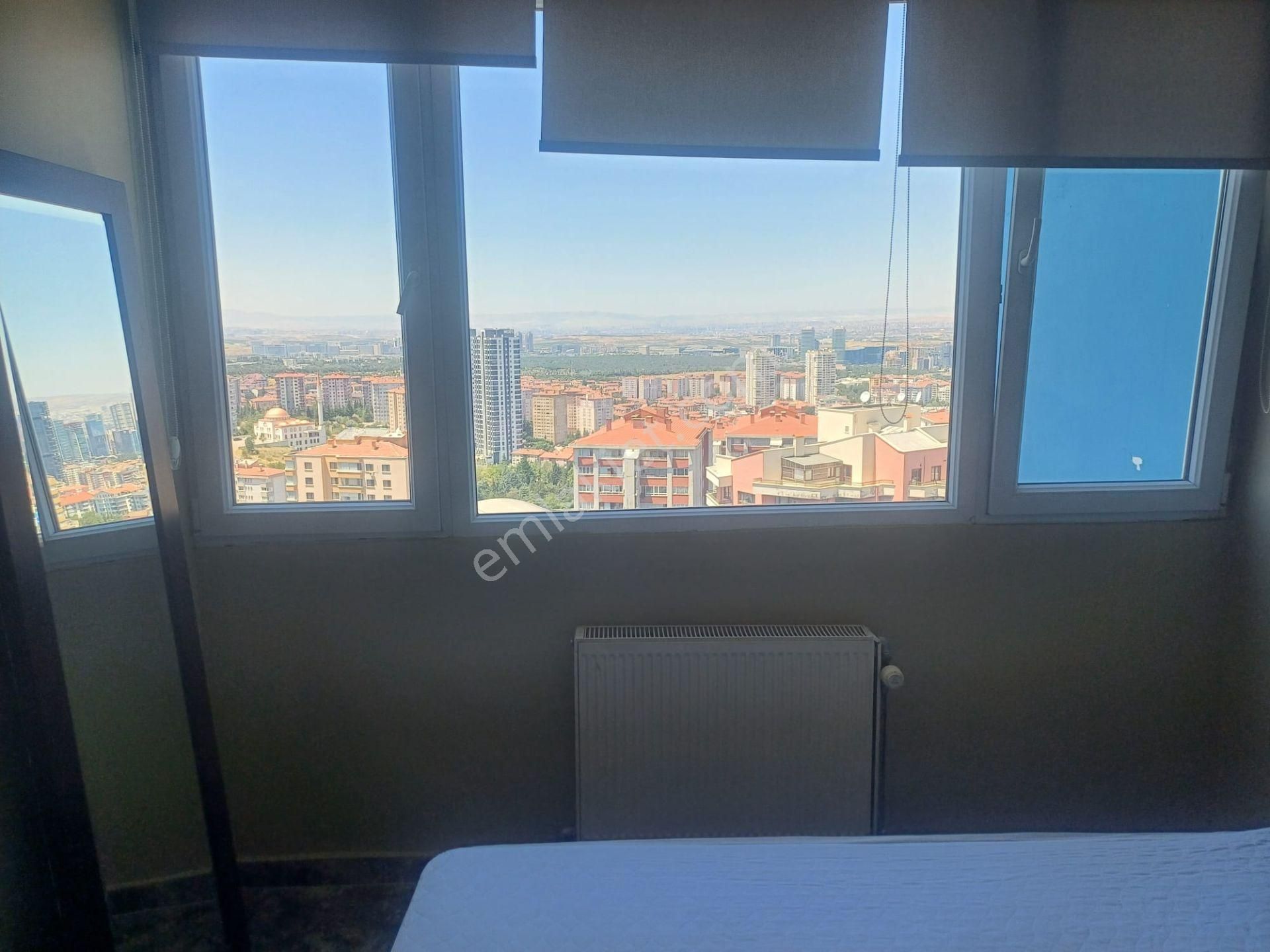 Çukurambar Akman Plazada Katta Manzaralı Yapılı Full Mobilyalı 1+1 Kiralık Daire - Görsel 10