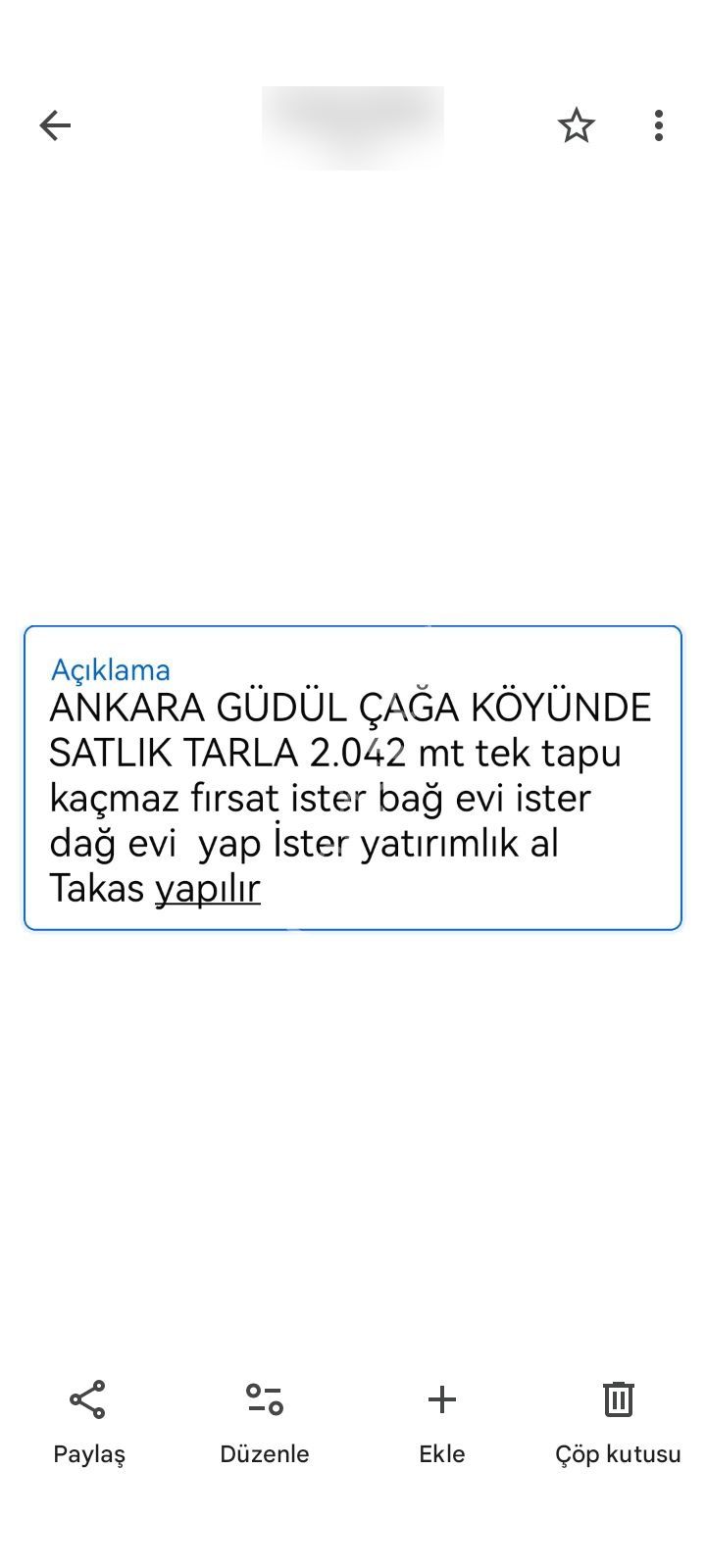 Sahibinden Tekttapu Satılık Tarla 2.042 Mtr - Görsel 4