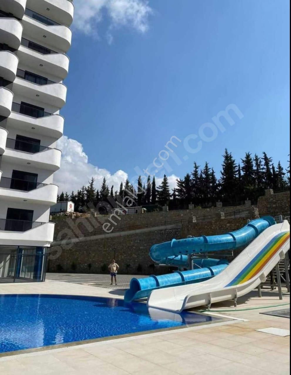 Alanya Da Mahmutlar Da Kiralık 1+1 Önü Açık Lüks Daire Geniş - Görsel 7