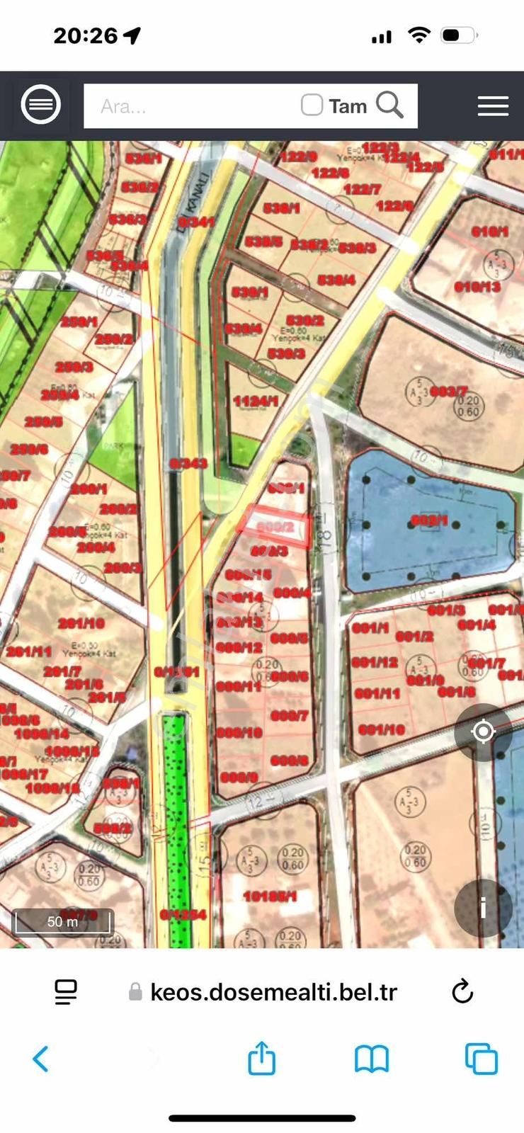 Döşemealtıı'nda İki Tarafı Yol Villa Arsası - Görsel 10