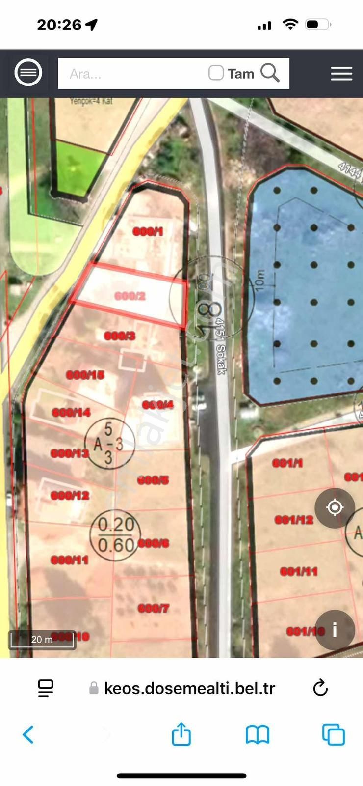 Döşemealtıı'nda İki Tarafı Yol Villa Arsası - Görsel 13