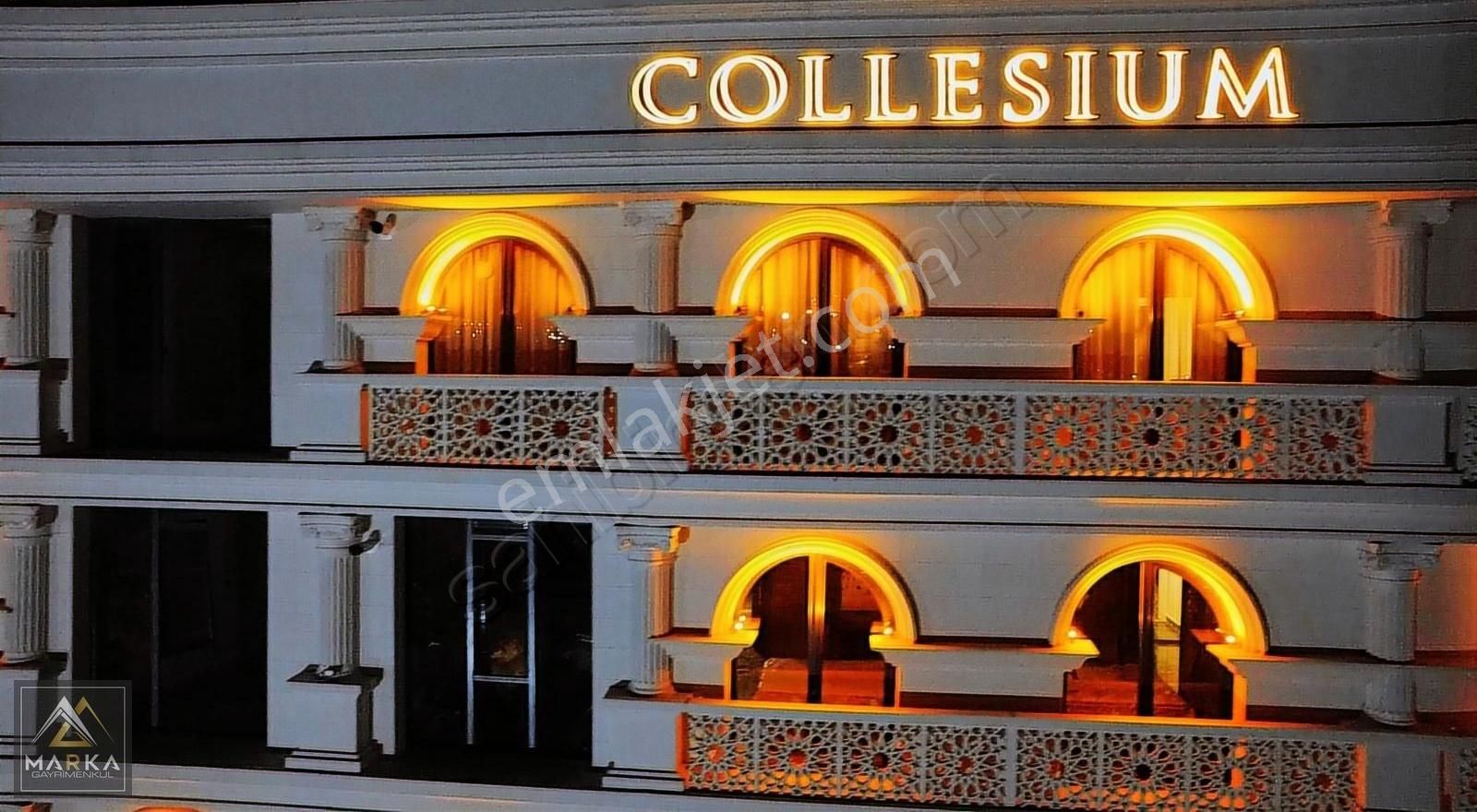 Marka'dan Collesium'da Yaşam Başladı ! Kiralık Lüks 1+1 Daireler - Görsel 12