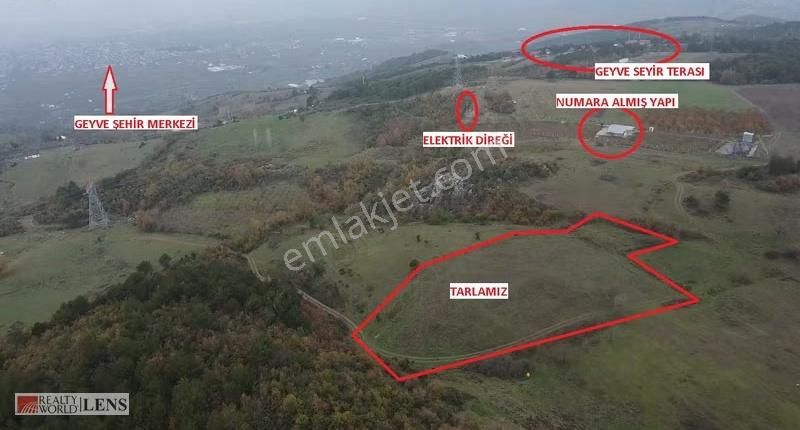 Geyve Merkeze Çok Yakın Fırsat Fiyatlı Tarla - Görsel 10