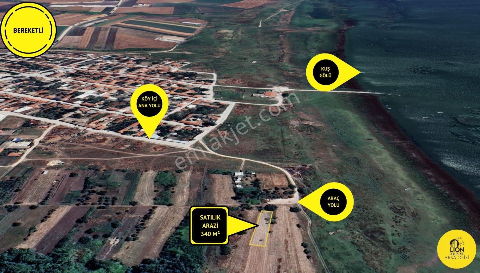 🟨⬛ Lıon Emlak'tan Bereketli'de Göl Yakını,su Hazır Satılık 340 M² Bağ⬛🟨