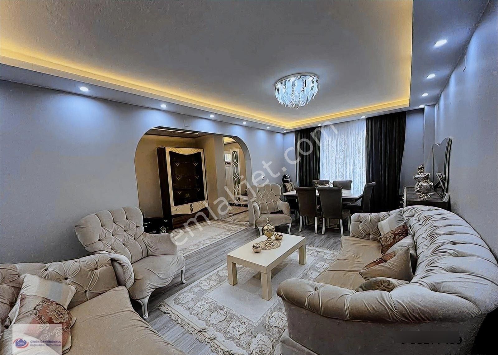 Çimenden Çağdaşkentte Lux Satılık Villa - Görsel 19