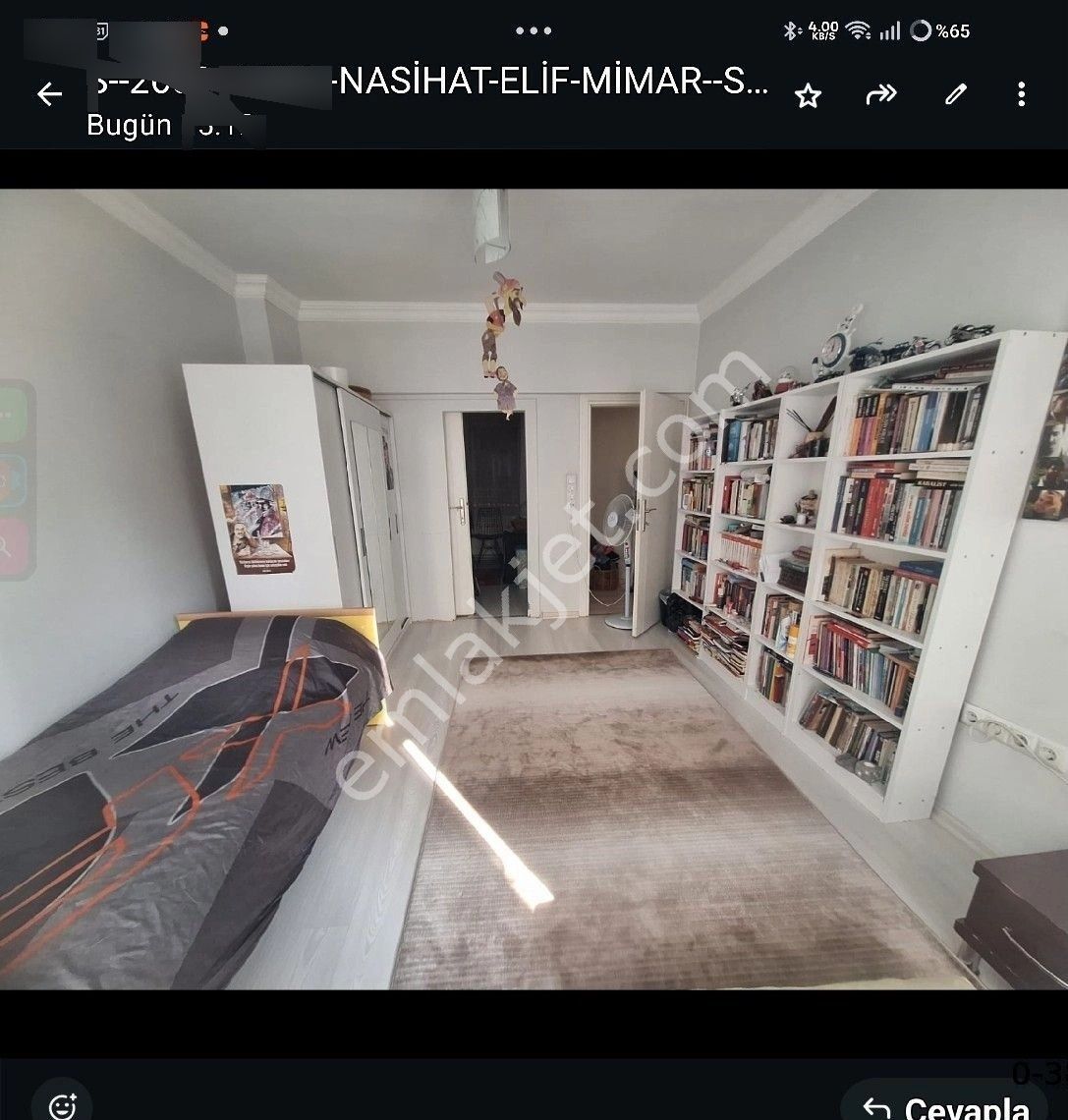 Satılık Masrafsız 3+1 Asansörlü Daire Samsun İlkadım İstasyon Mh Barış Emlak Tan - Görsel 5