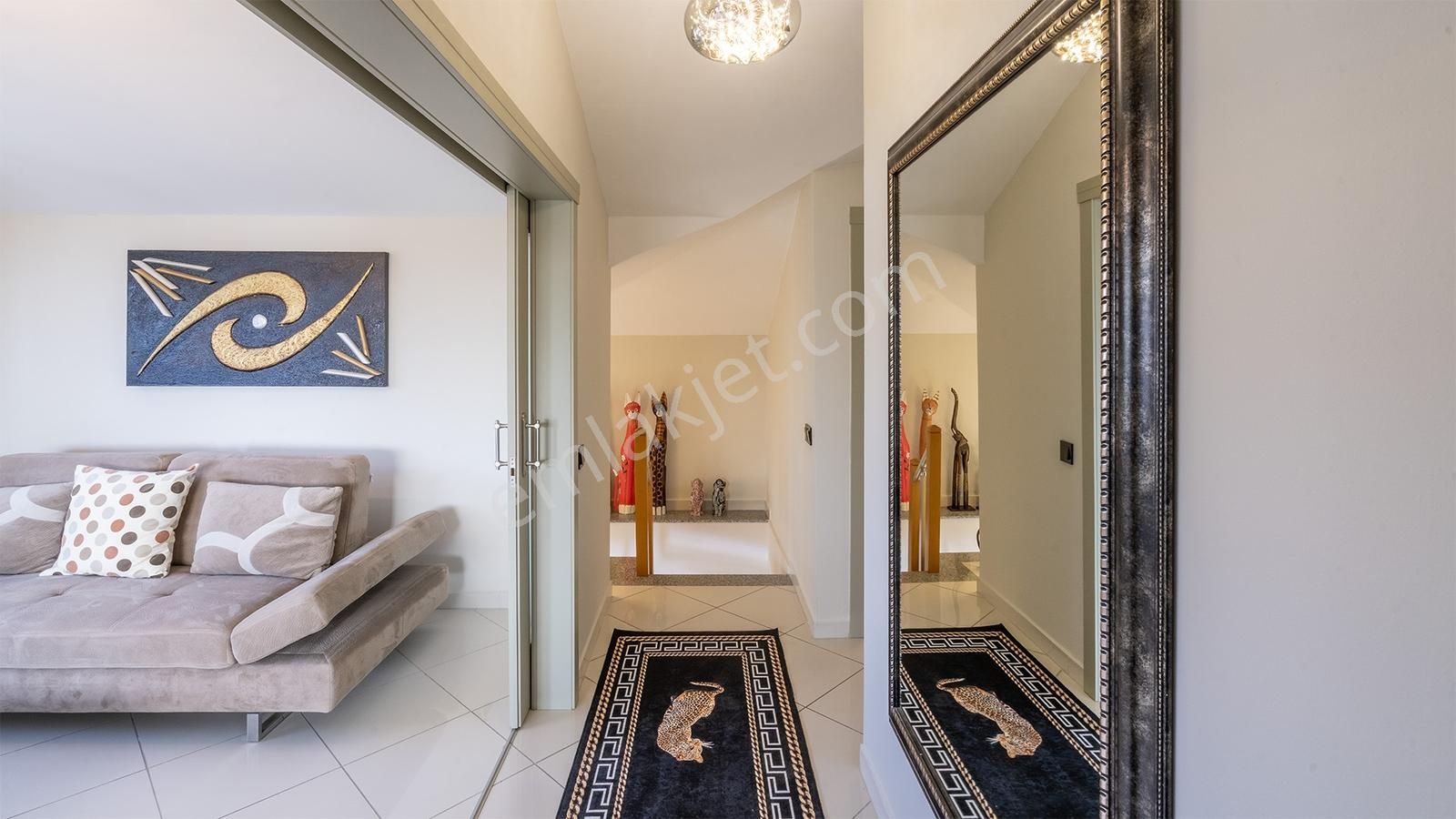 Obagöl Begonia Sitesinde Deniz Manzaralı İkamete Uygun 4+1 Lüks - Görsel 31