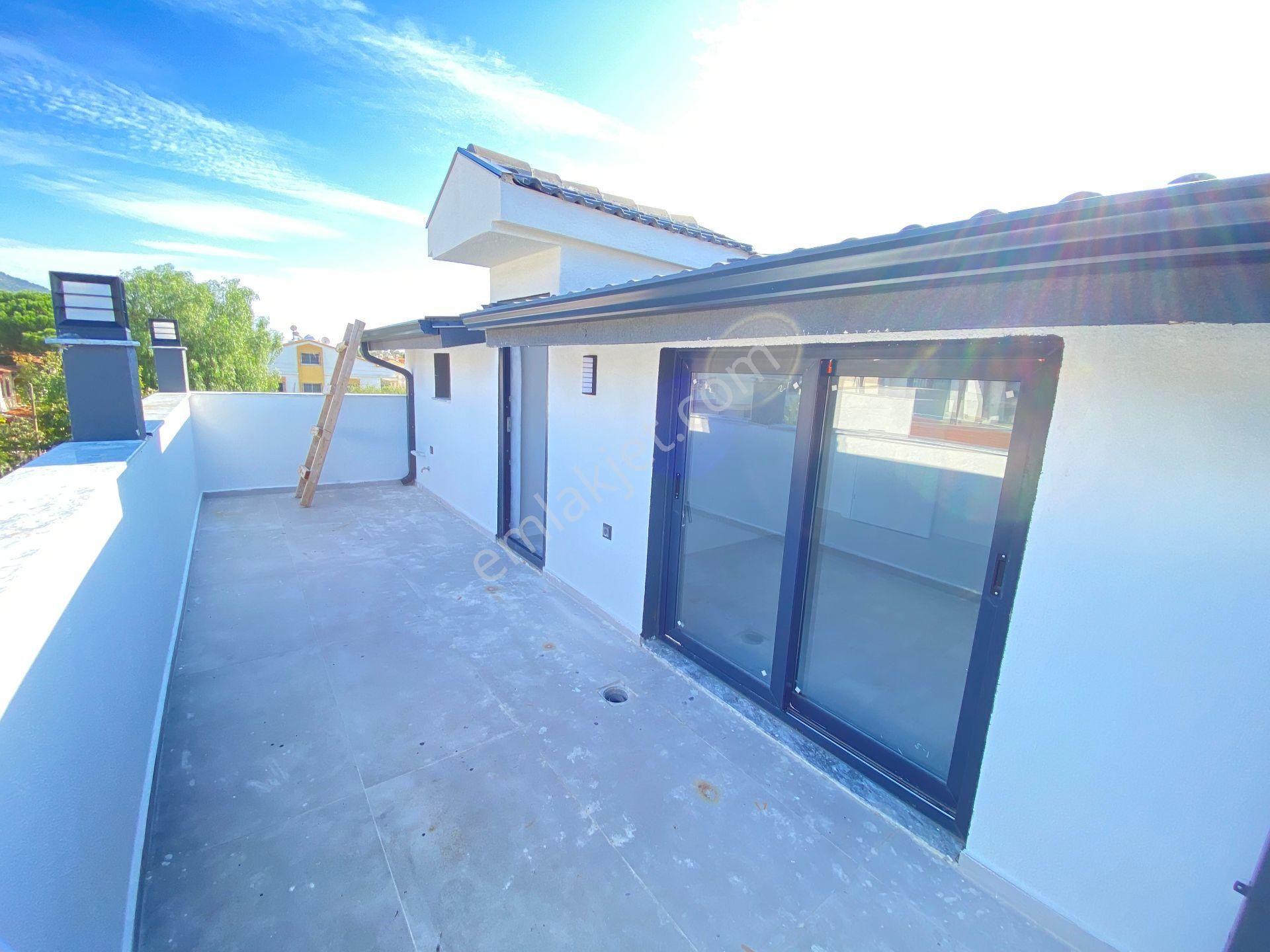 Özdere De Otoparklı Denize 50m Full Manzaralı Lüx Satılık 3+1 Villa - Görsel 28