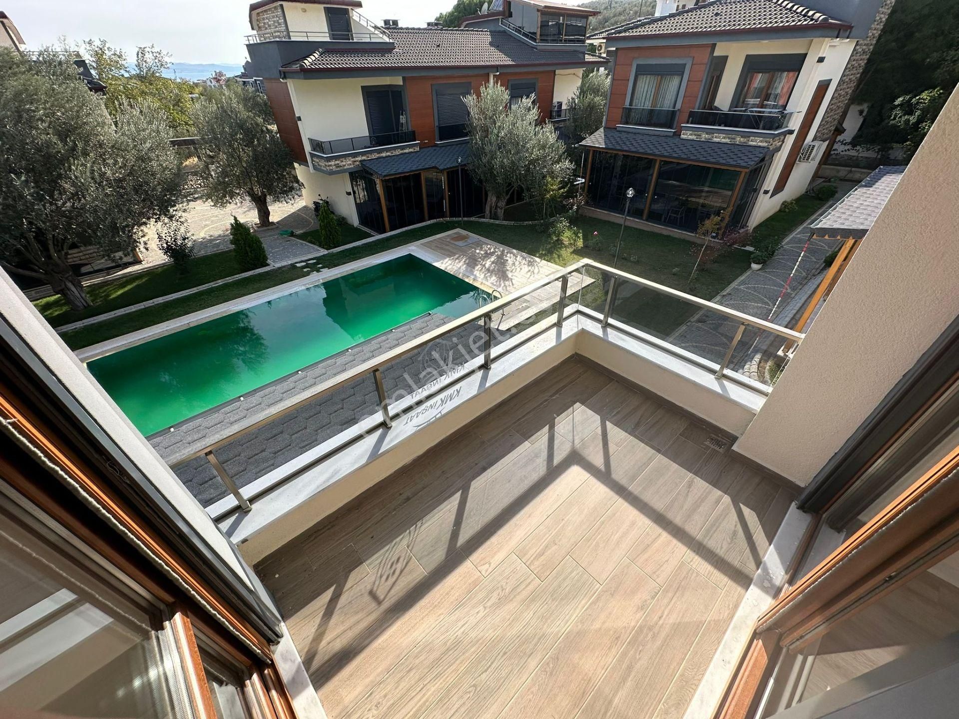 ✨akçay Ay Emlaktan✨gürede Kazdağlarının Eteklerinde Havuzlu Deniz Manzaralı Satılık 3+1 Müstakil Ev - Görsel 24