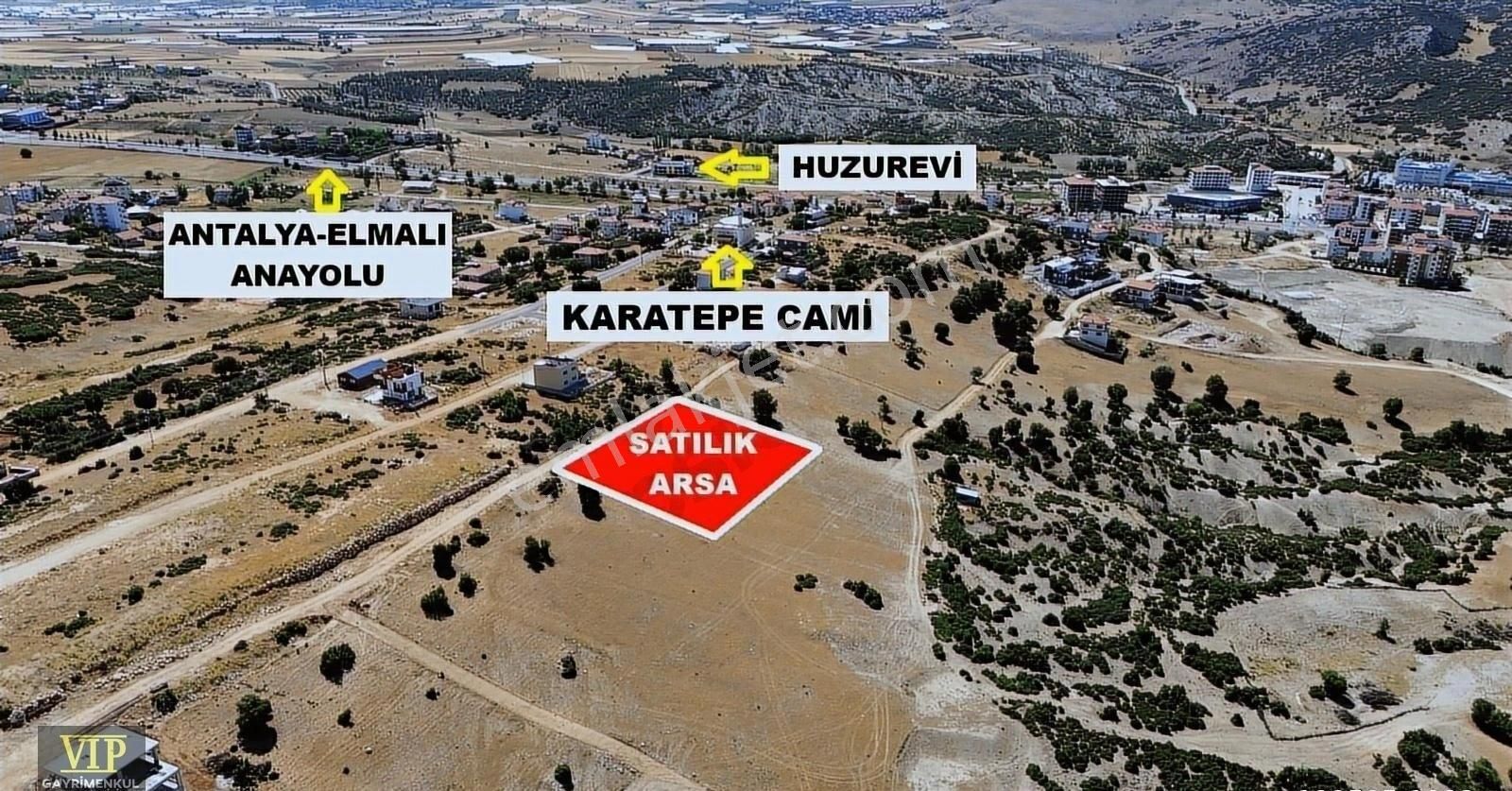 Vip Gayrimenkul'den Gündoğanmah. Fullelmalı Manzaralı 880m² Arsa - Görsel 2