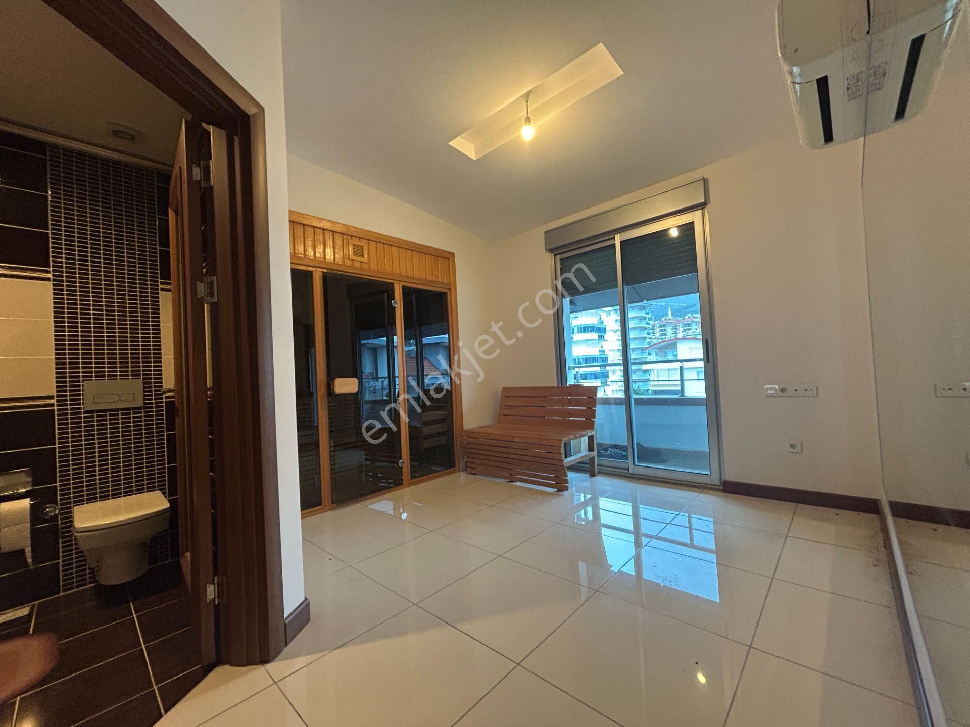 Alanya Cikcilli'de Saunalı Spa Konforunda Kiralık 4+1 Daire - Görsel 16