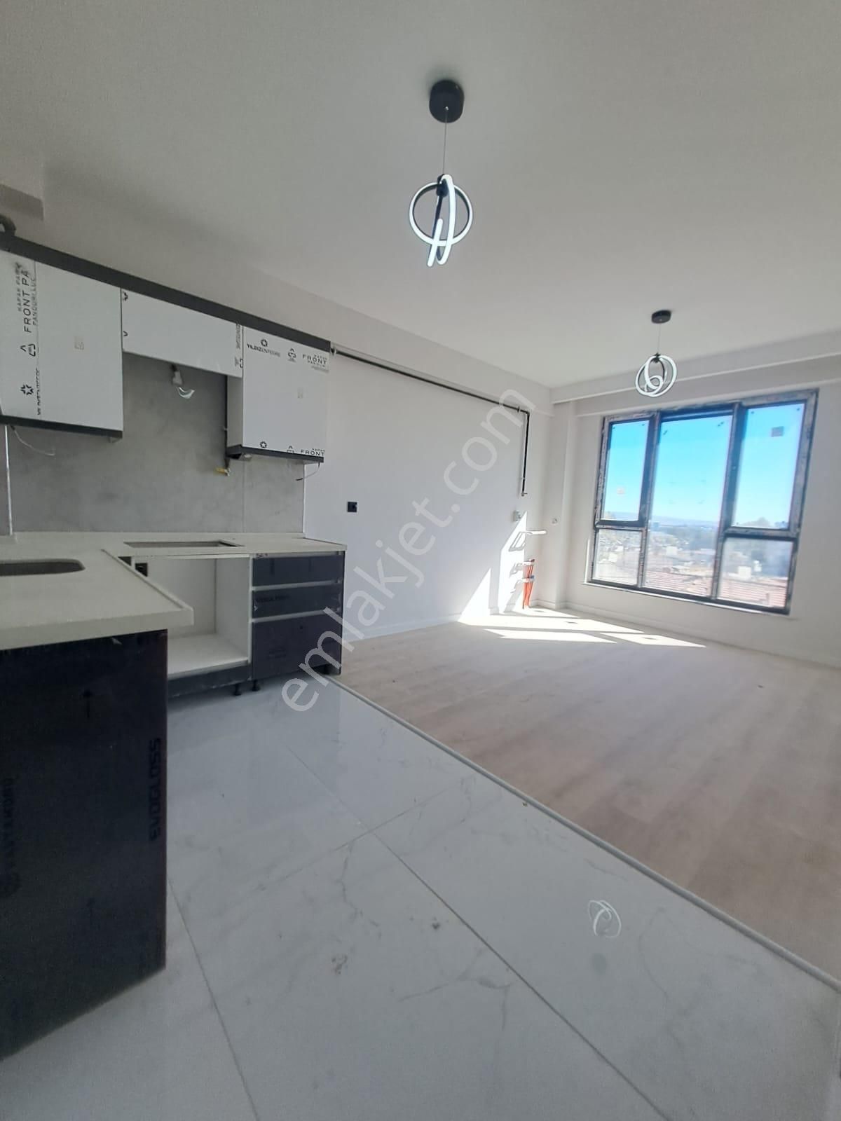 🚀🏗️ Ön Cephe • Takasa Açık • Zeminden Isıtmalı • Garajlı 1+1 Apart 🧲🏠 (d201) - Görsel 2