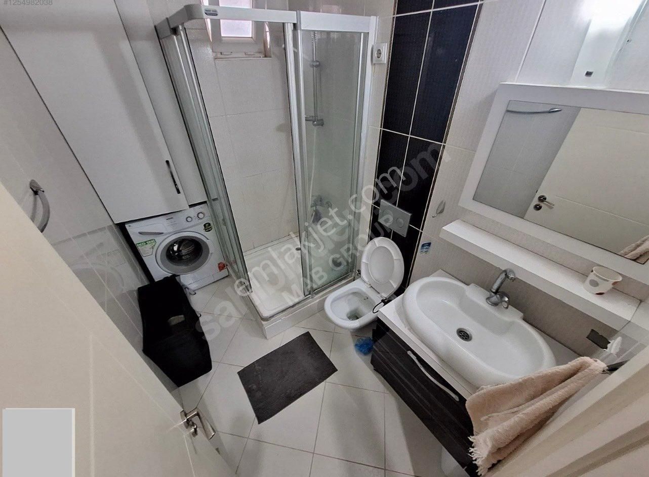 Antalya Konyaaltı Hurma Mahallesinde Havuzlu Sitede Eşyalı Kiralık 1+1 Daire - Görsel 23