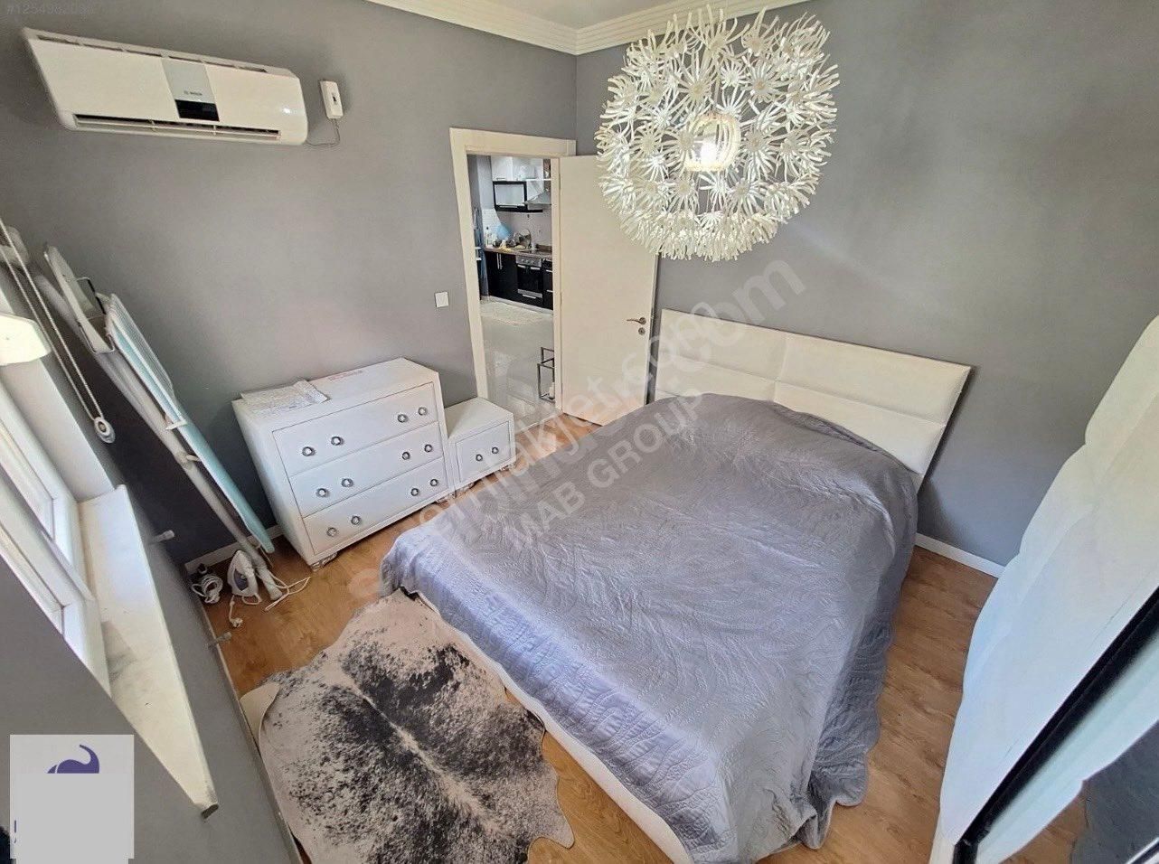 Antalya Konyaaltı Hurma Mahallesinde Havuzlu Sitede Eşyalı Kiralık 1+1 Daire - Görsel 17