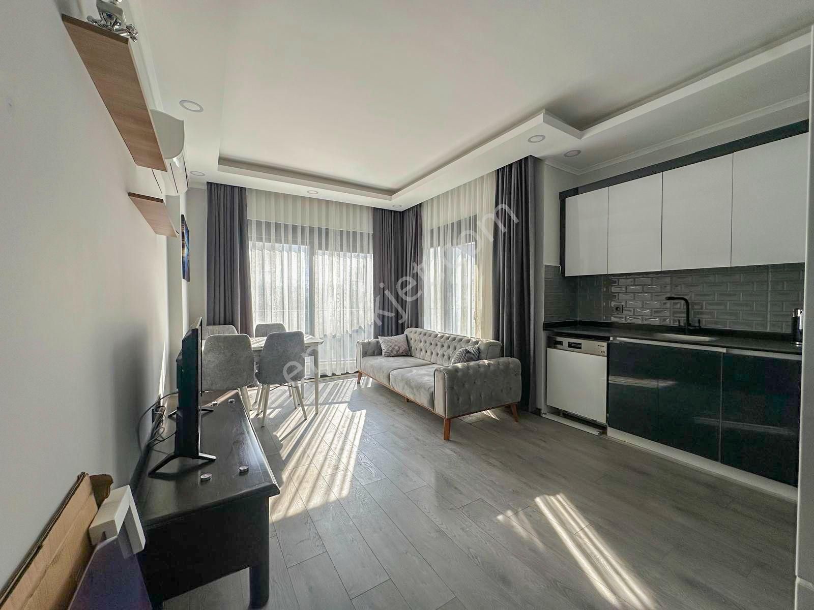 Alanya Oba Karakocalı'da Kiralık 1+1 Eşyalı Sıfır Daire - Görsel 4