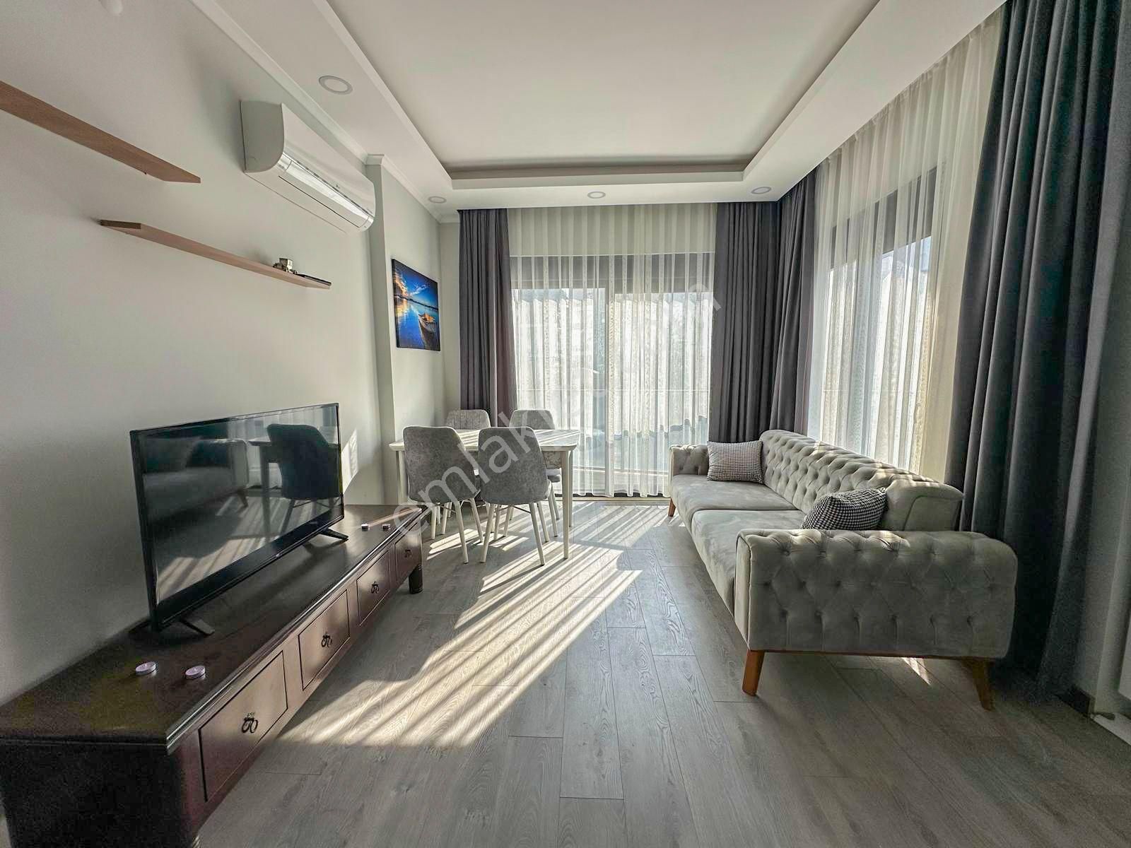 Alanya Oba Karakocalı'da Kiralık 1+1 Eşyalı Sıfır Daire - Görsel 7