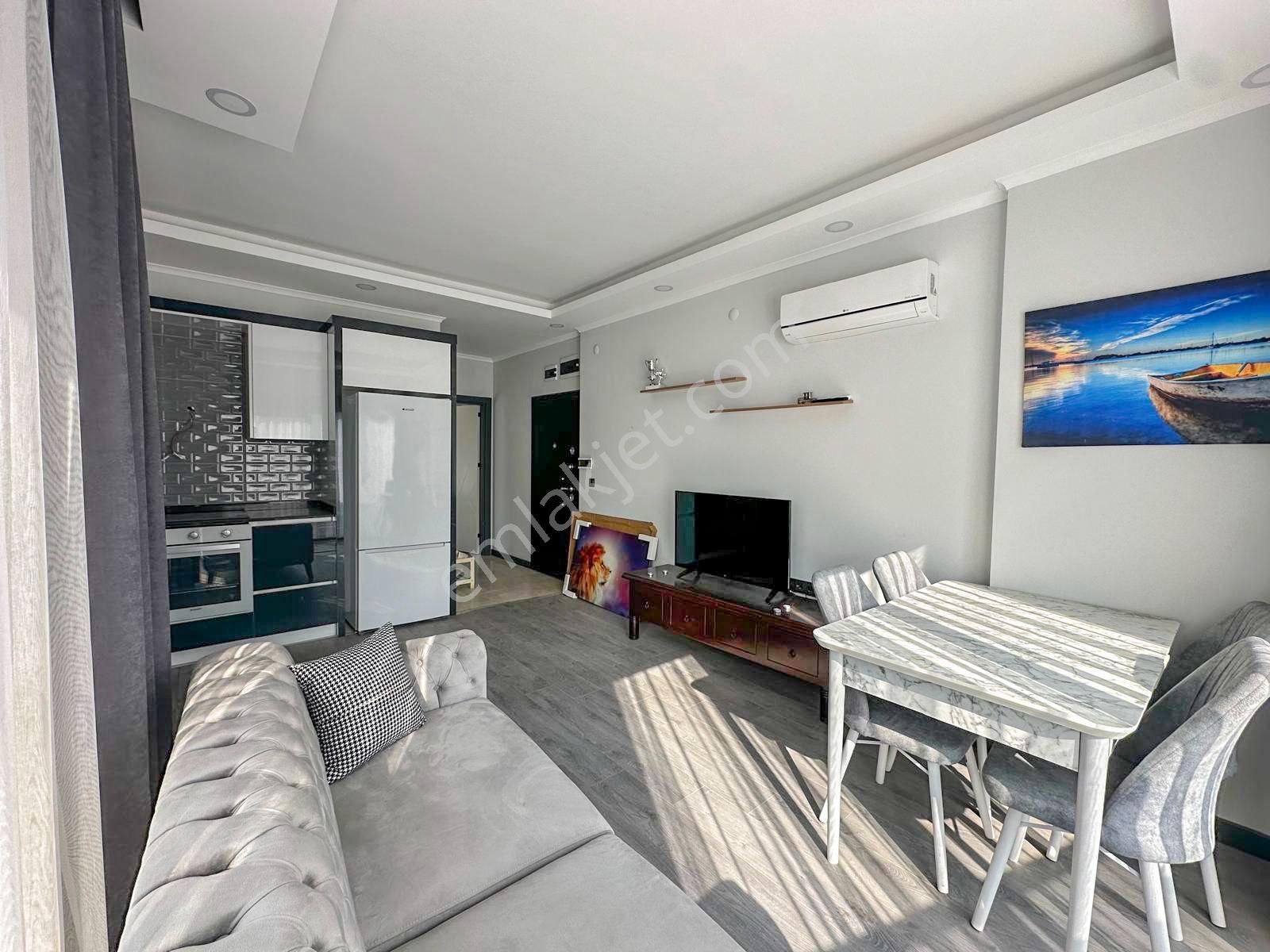 Alanya Oba Karakocalı'da Kiralık 1+1 Eşyalı Sıfır Daire - Görsel 6