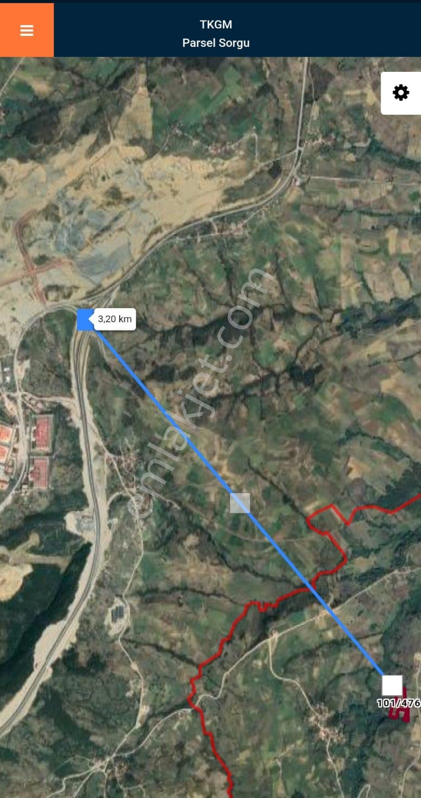 Koceli Kandıra Terzilerde Satılık 14.066 M2 Tek Parsel Arsa Her Şeye Uygun - Görsel 4