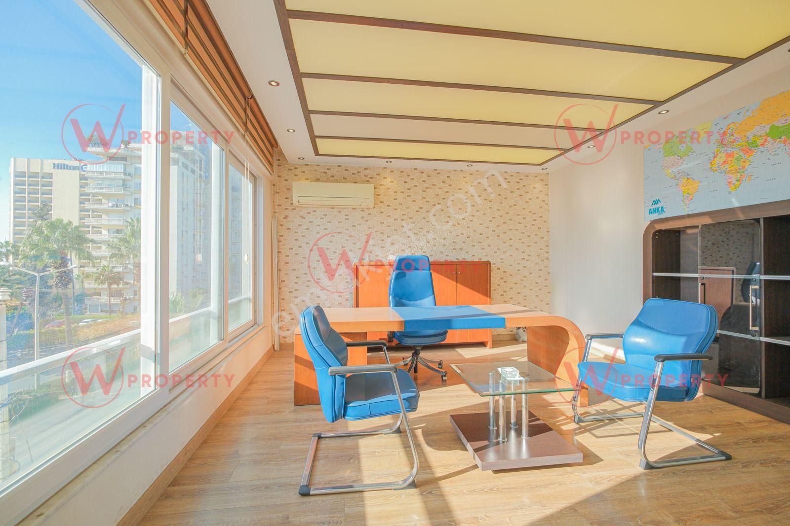 W Property'den Hilton Civ. Deniz Manzaralı Satılık Ofis - Görsel 5