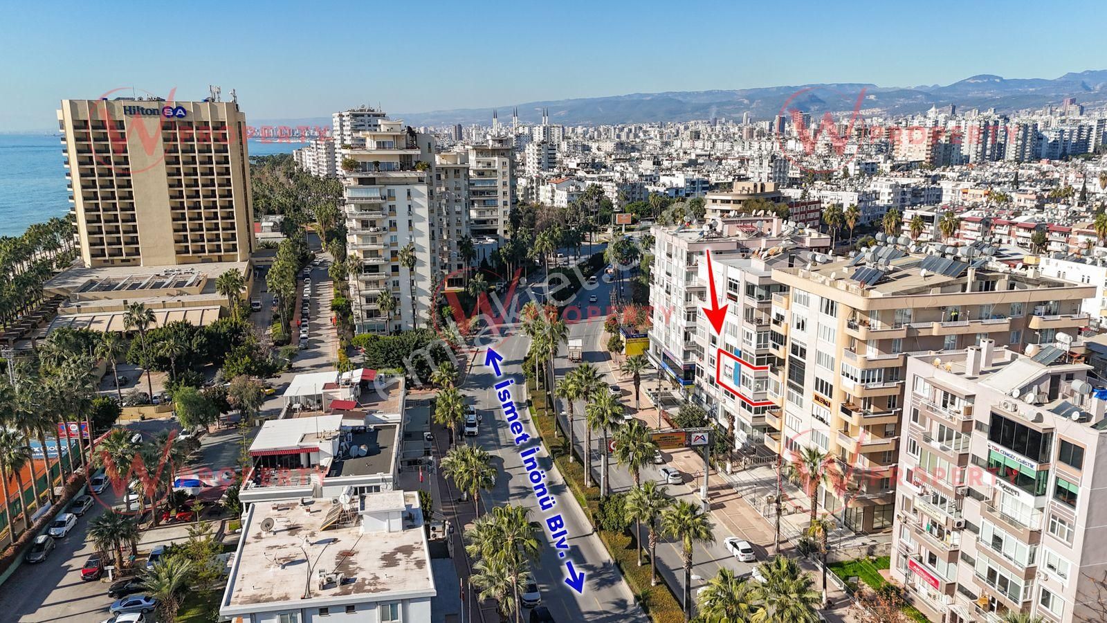 W Property'den Hilton Civ. Deniz Manzaralı Satılık Ofis