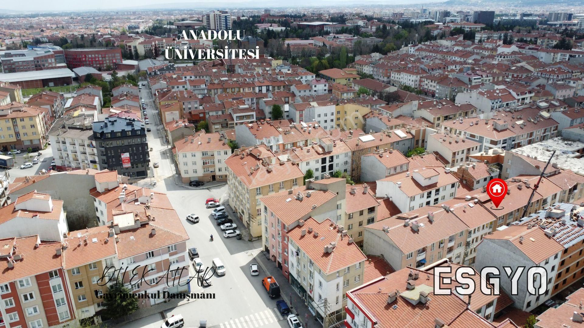 [esgyo]dan Anadolu Üni İletişim Kapısında 2+1 Kiralık Daire