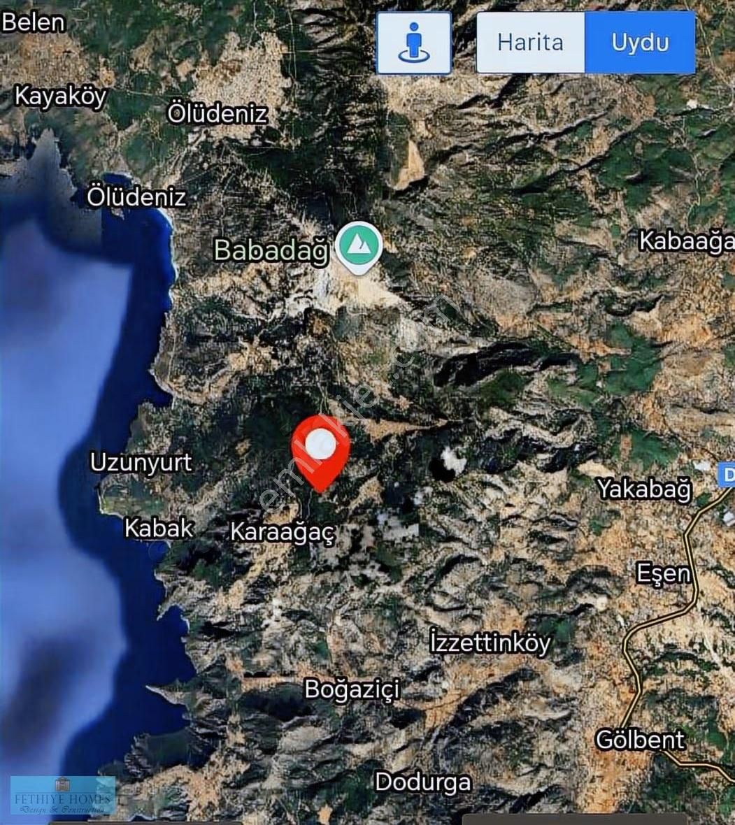 Muğla Fethiye Karaağaç Mahallesinde 1969,15 M² Tarla - Görsel 5