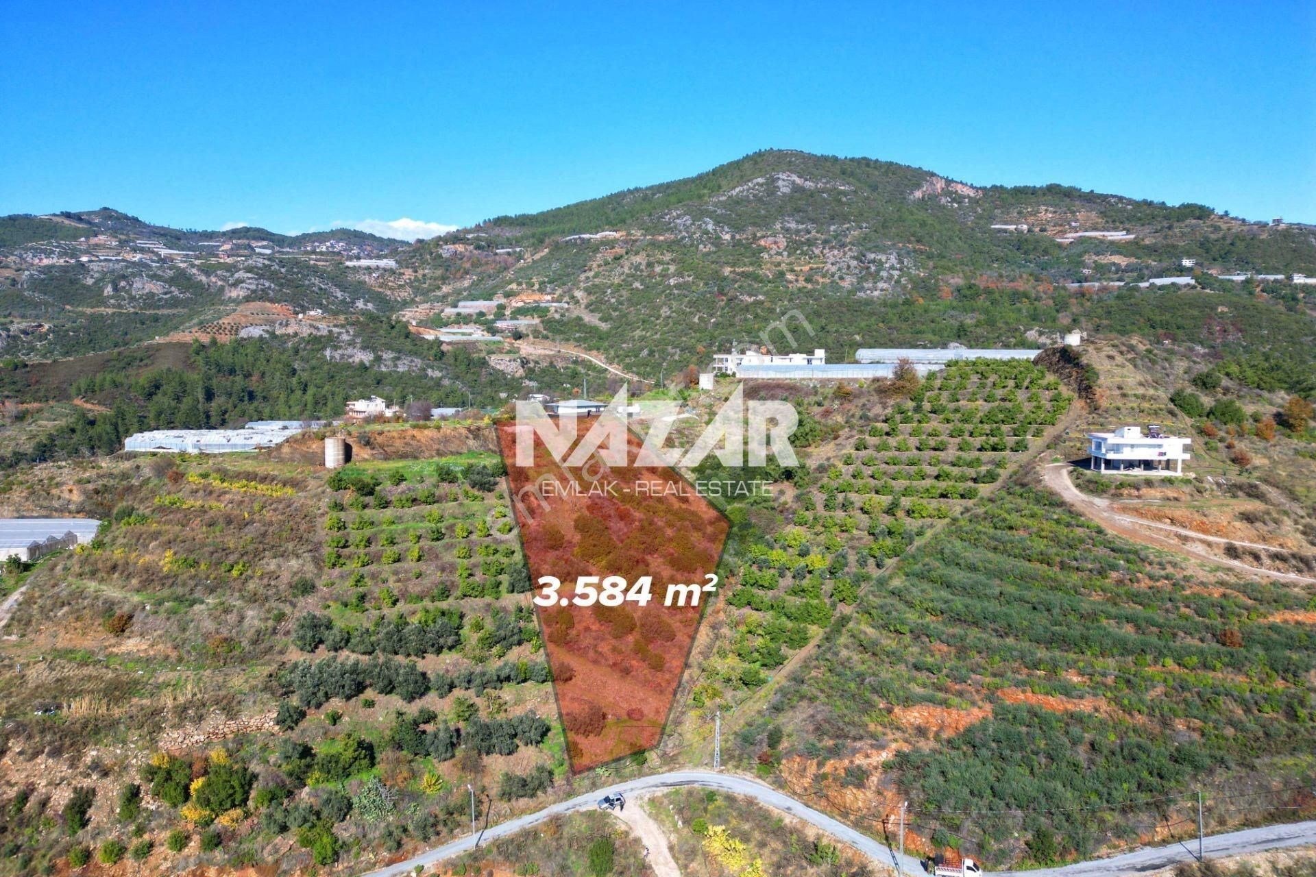 Alanya Yeniköy’de Satılık 3.584 M² Tarla - Görsel 4