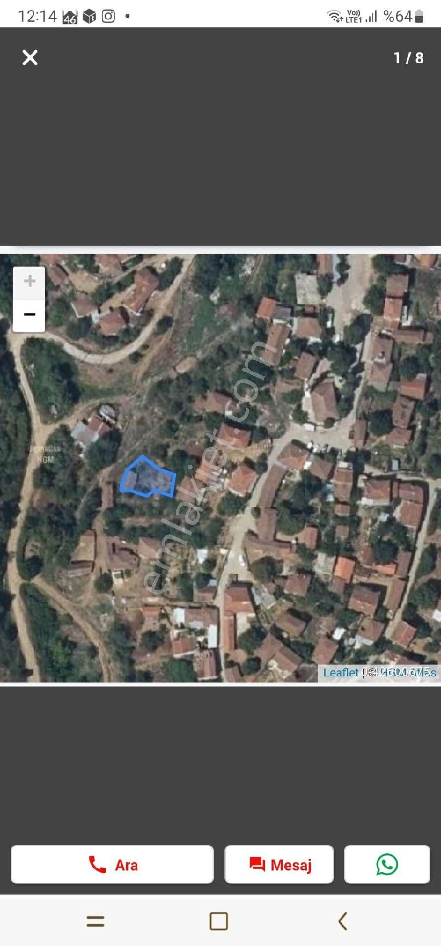 *araç Takas Olur*çanakkale Biga Harmanlı Köyü – Köy Meydanında 2,5 Kat İmarlı Satılık Arsa