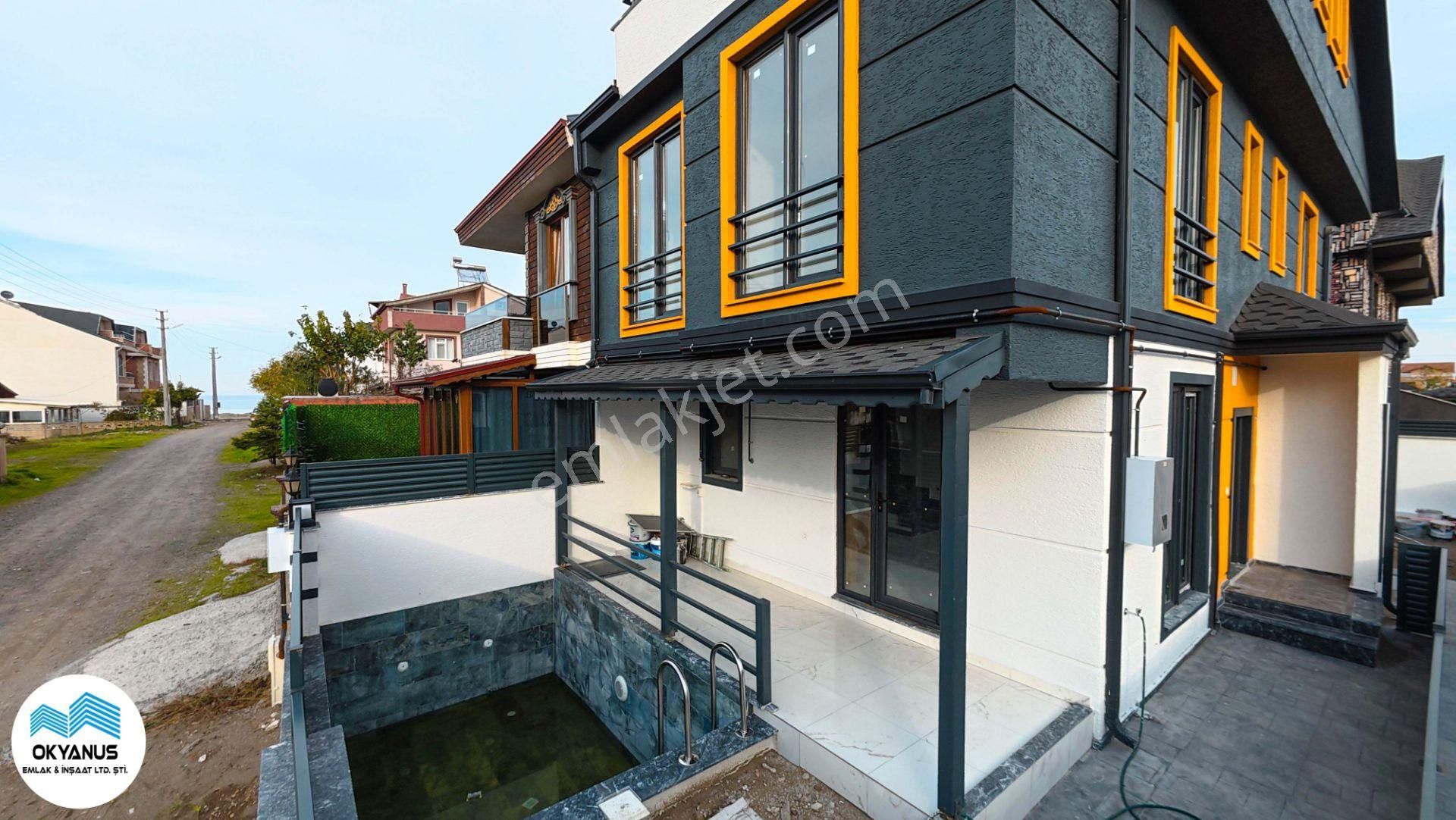 Kocaali Sahilde Müstakil Bahçeli Havuzlu Şık Villa Okyanustan - Görsel 5