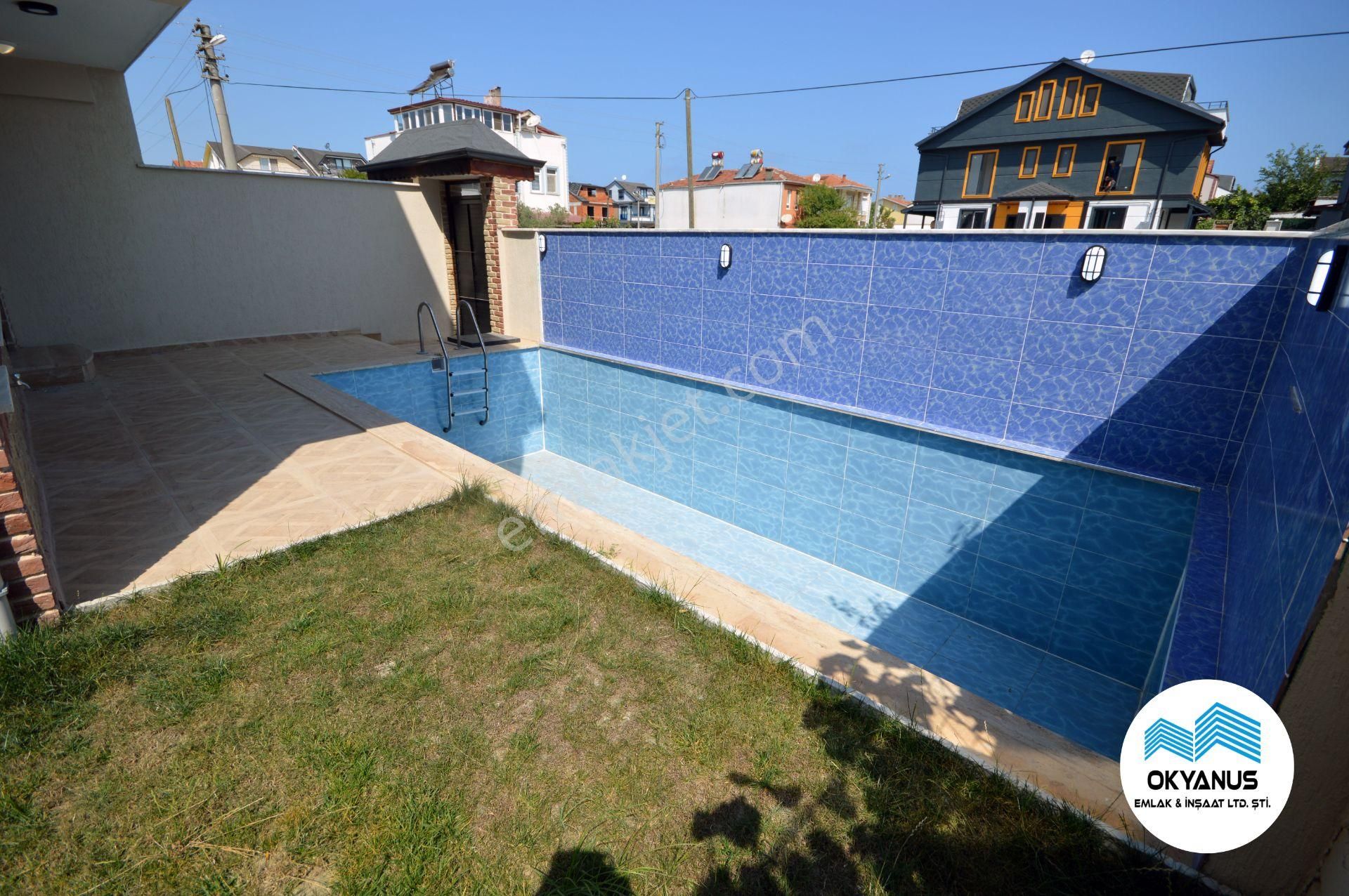 Kocaali Sahilde Müstakil Bahçeli Havuzlu Şık Villa Okyanustan - Görsel 4