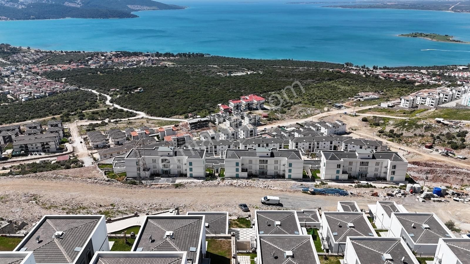 Akbükte Deniz Manzaralı Eşyalı Villa - Görsel 10