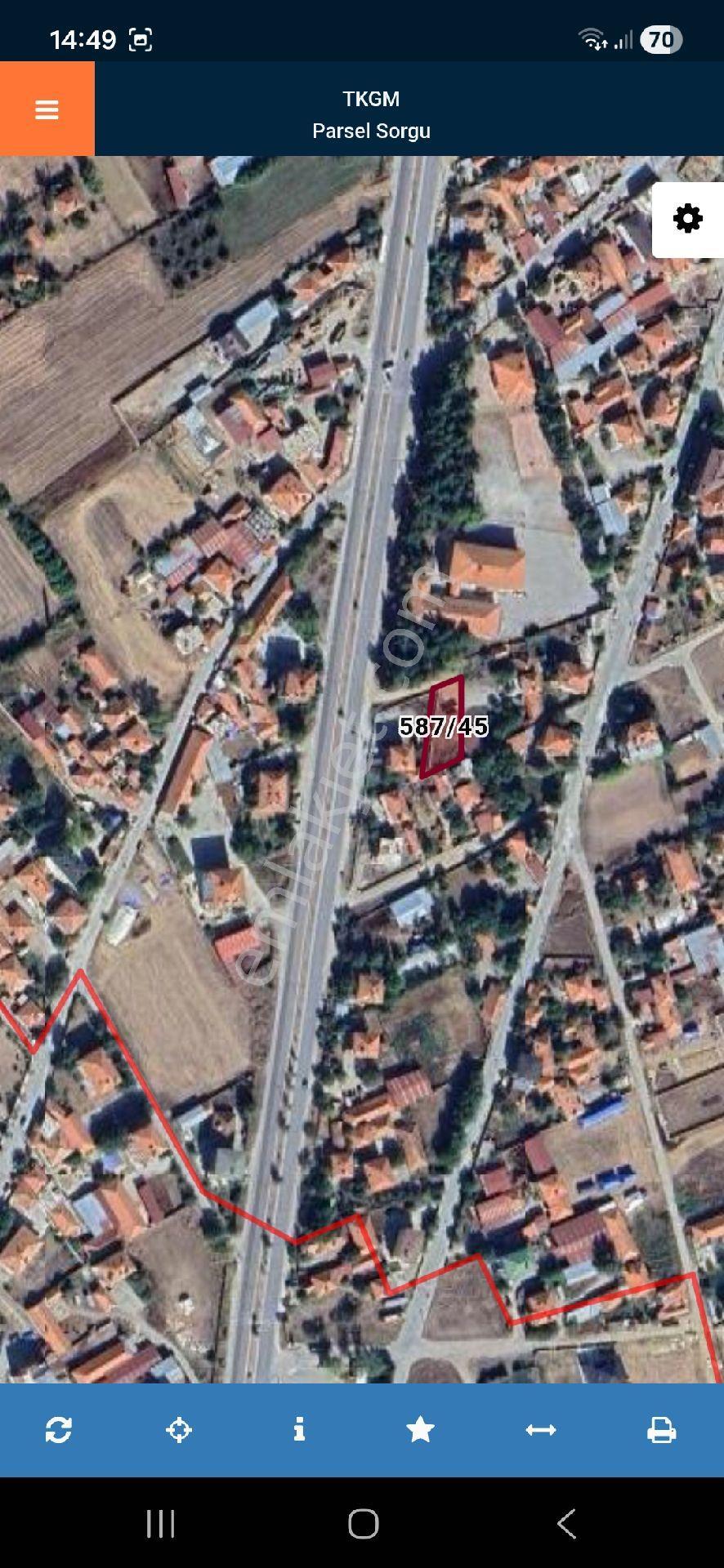 Çivril Çıtak Mah. Çıtak Ortaokulun Yanında 680 Metrekare Satılık Arsa - Görsel 3