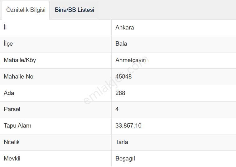 Ankara Bala Ahmet Çayırı Satılık 7000 Metrekare Yatırımlık Arazi - Görsel 13
