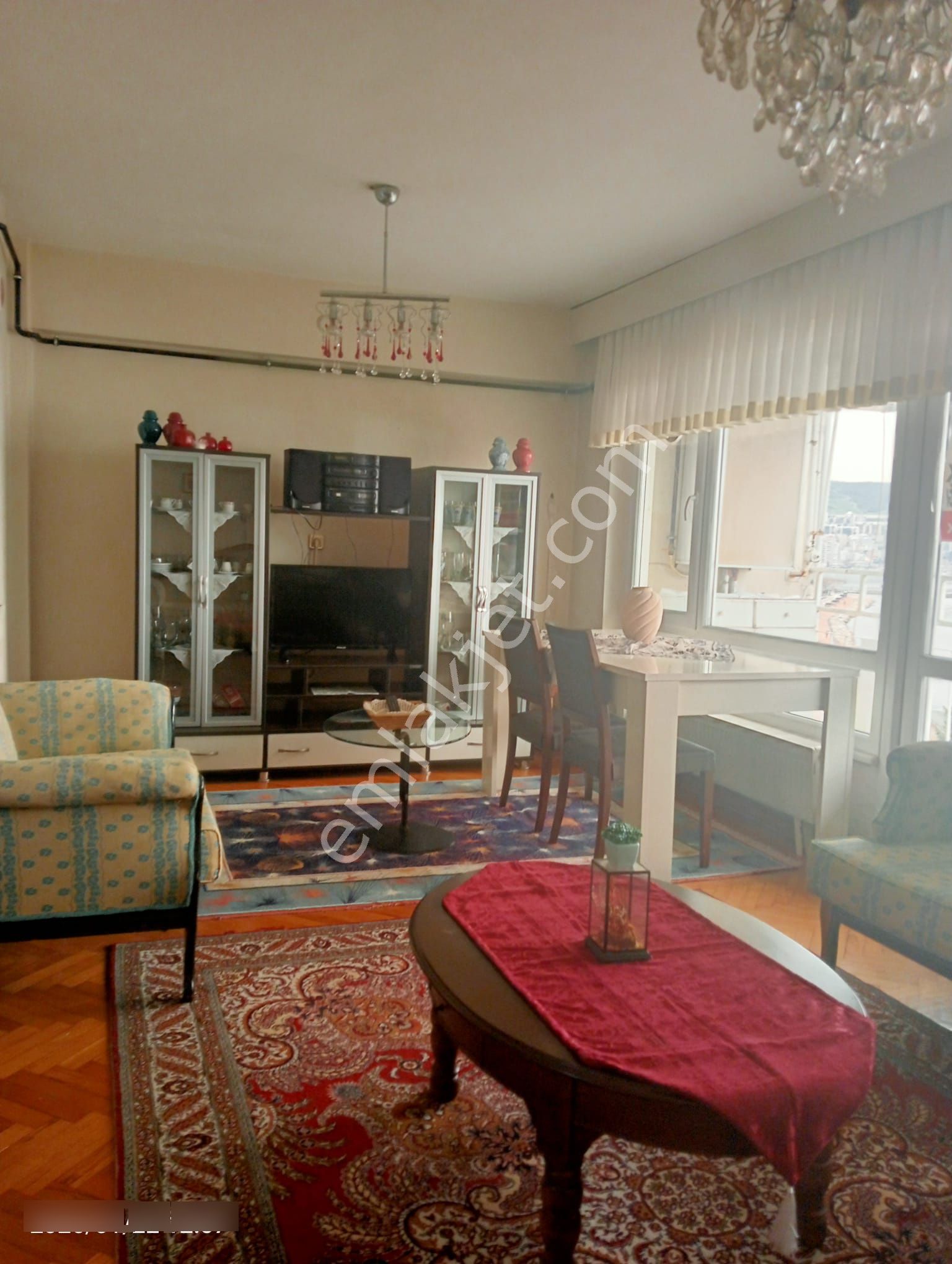 Sahilde Full Deniz Manzaralı Eşyalık Kiralık Daire - Görsel 9