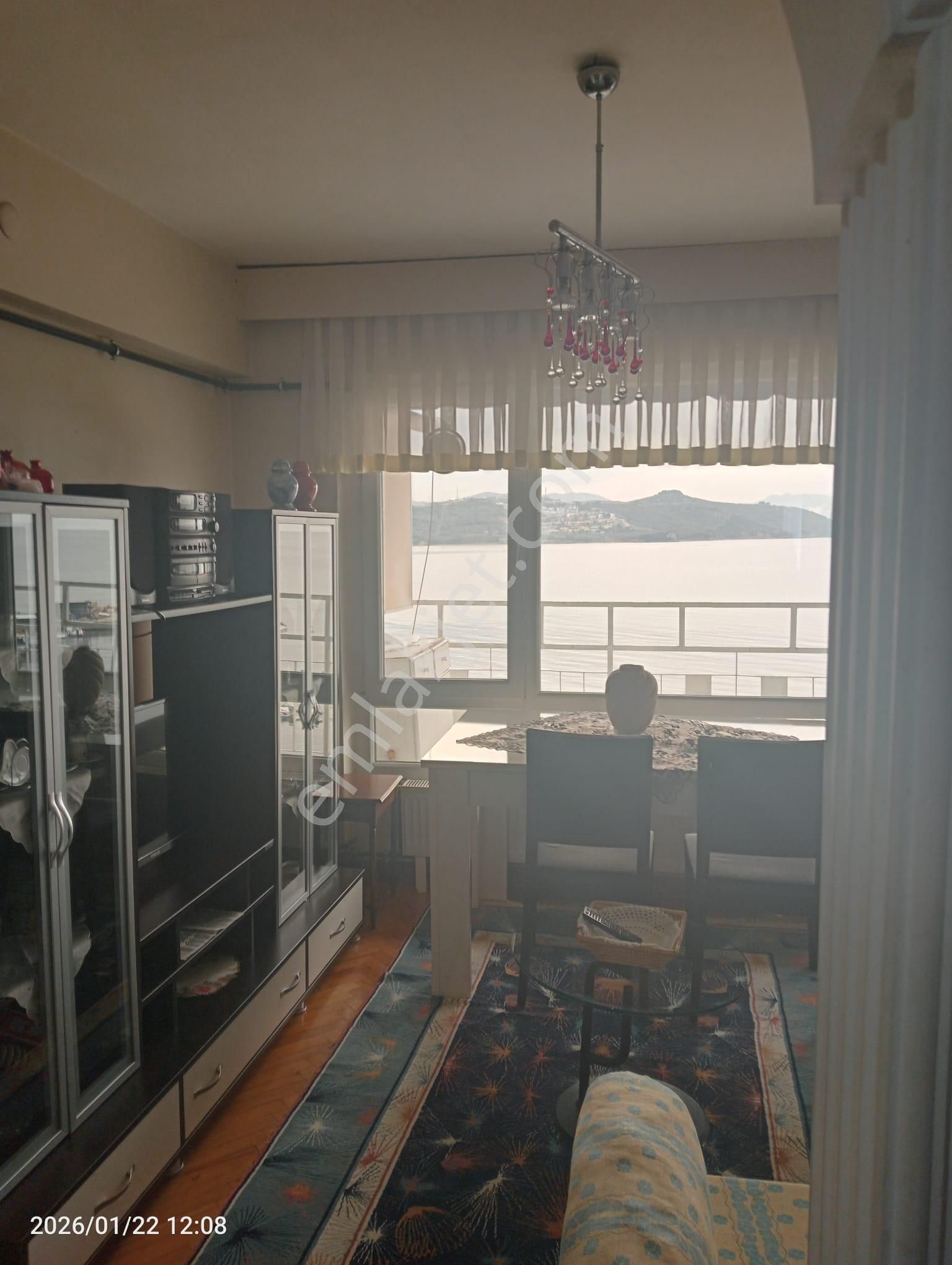 Sahilde Full Deniz Manzaralı Eşyalık Kiralık Daire - Görsel 7