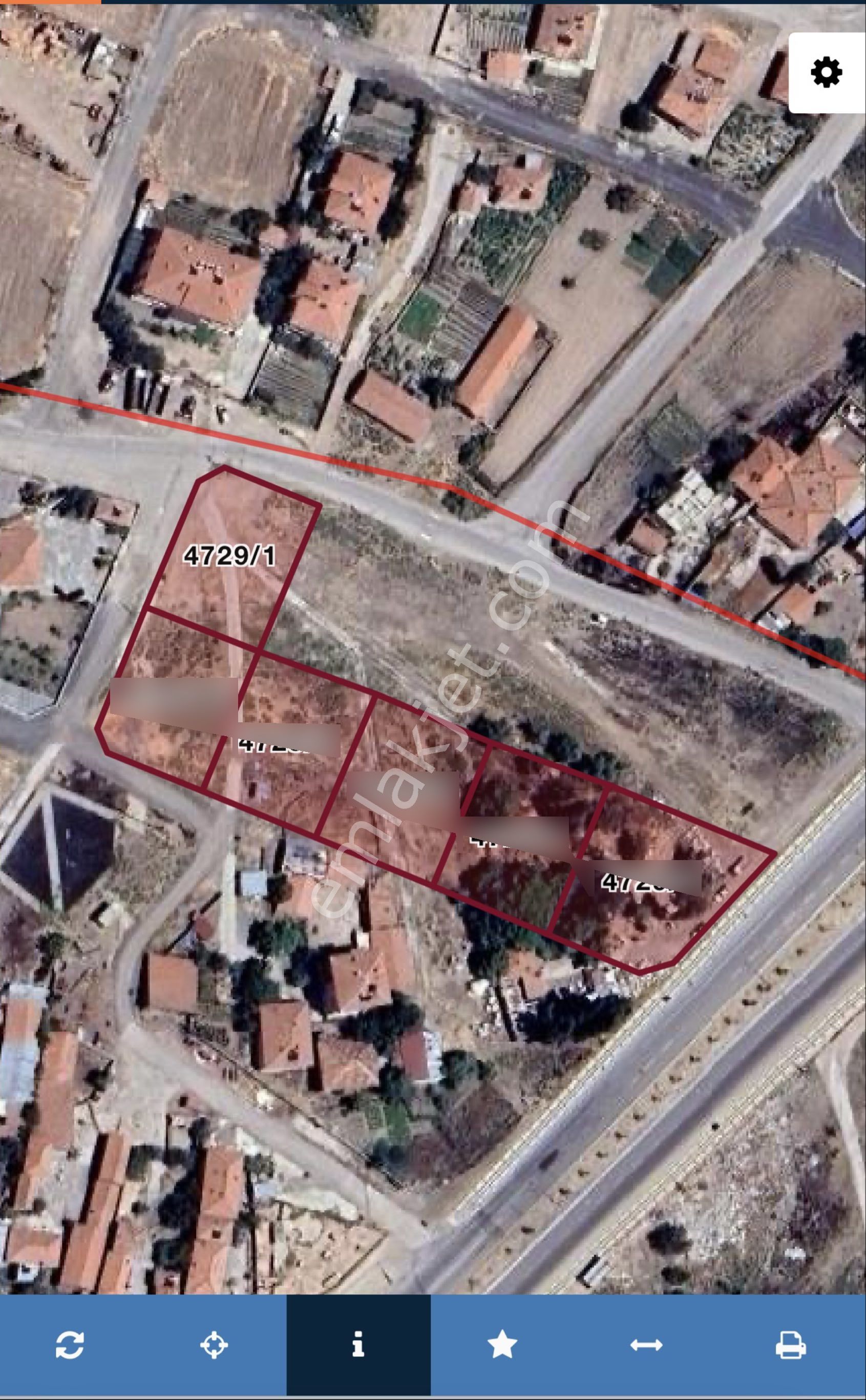 Aksaray Tacin Mah. Yola Cephe İmarlı Geniş Ölçekli Satılık Arsa