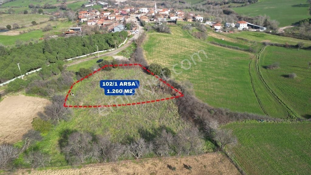 Biga Akpınarda Manzaralı | Havuzlu Villa İçin İdeal İmarlı Arsa - Görsel 4