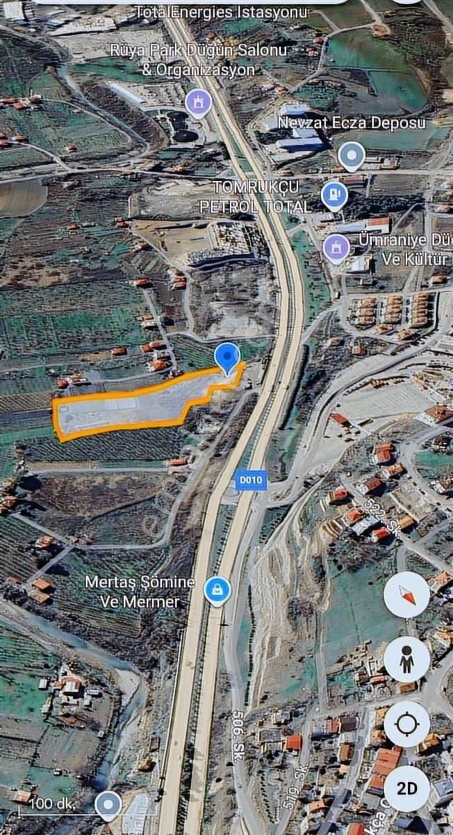 Anayola Cephe Ankara Bulvarında Yola 45metre Cepheli 11110m2 - Görsel 14