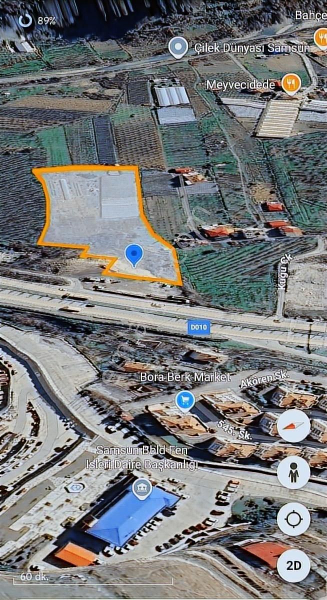 Anayola Cephe Ankara Bulvarında Yola 45metre Cepheli 11110m2 - Görsel 8