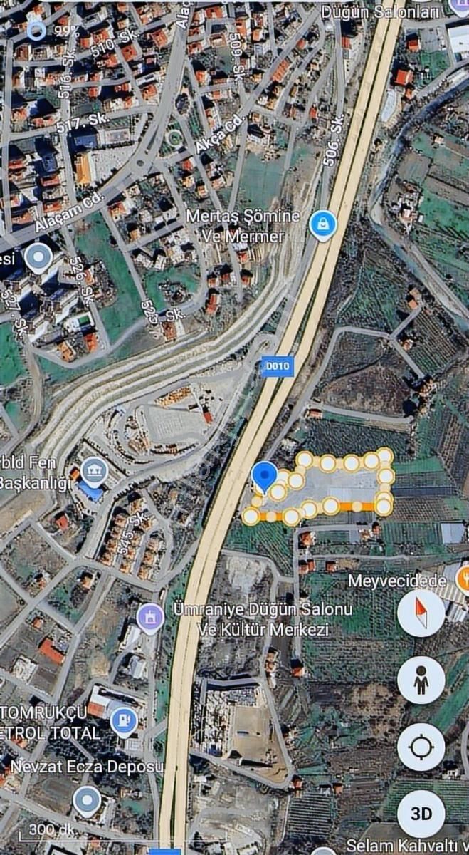 Anayola Cephe Ankara Bulvarında Yola 45metre Cepheli 11110m2 - Görsel 7