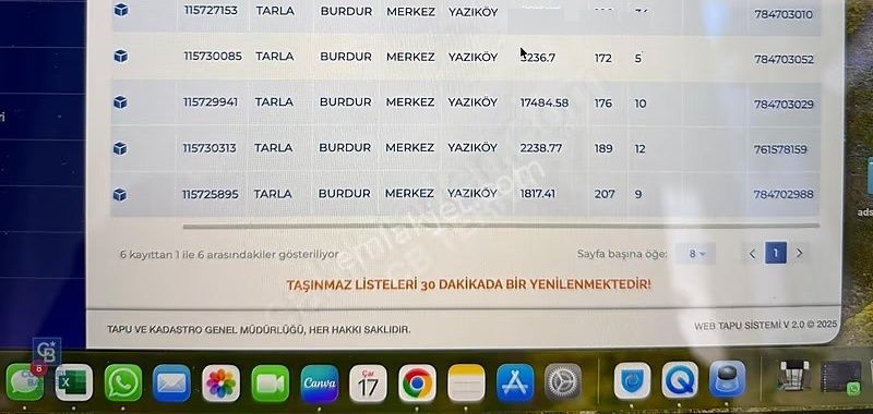 Burdur Merkeze Çok Yakın Tarla Farklı Parseller De Var - Görsel 2