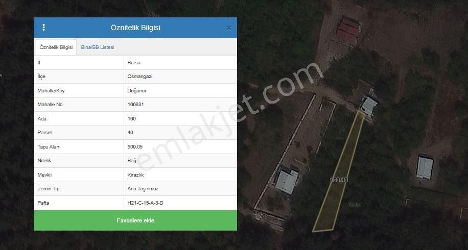 Osmangazi Doğancı Mah. Ana Yola 50m Mesafede 509 M2 Tarla - Görsel 3
