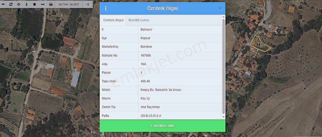 Mir'den Kepsut Bükderede 486m2 Yola Sıfır Abonelikleri Açık Arsa - Görsel 21