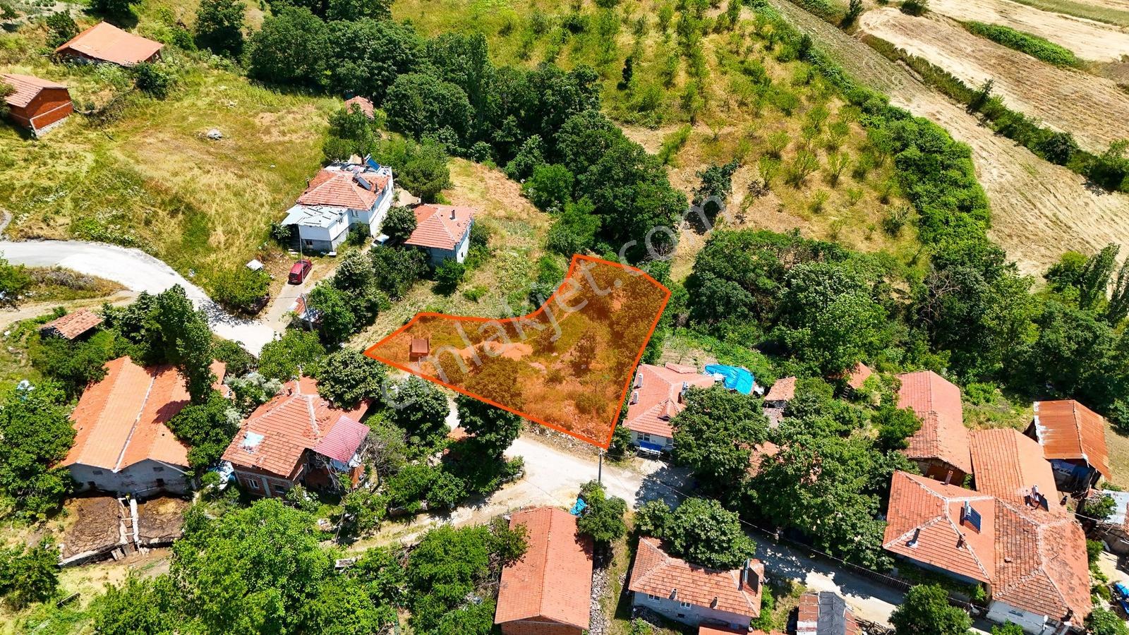 Mir'den Kepsut Bükderede 486m2 Yola Sıfır Abonelikleri Açık Arsa - Görsel 14