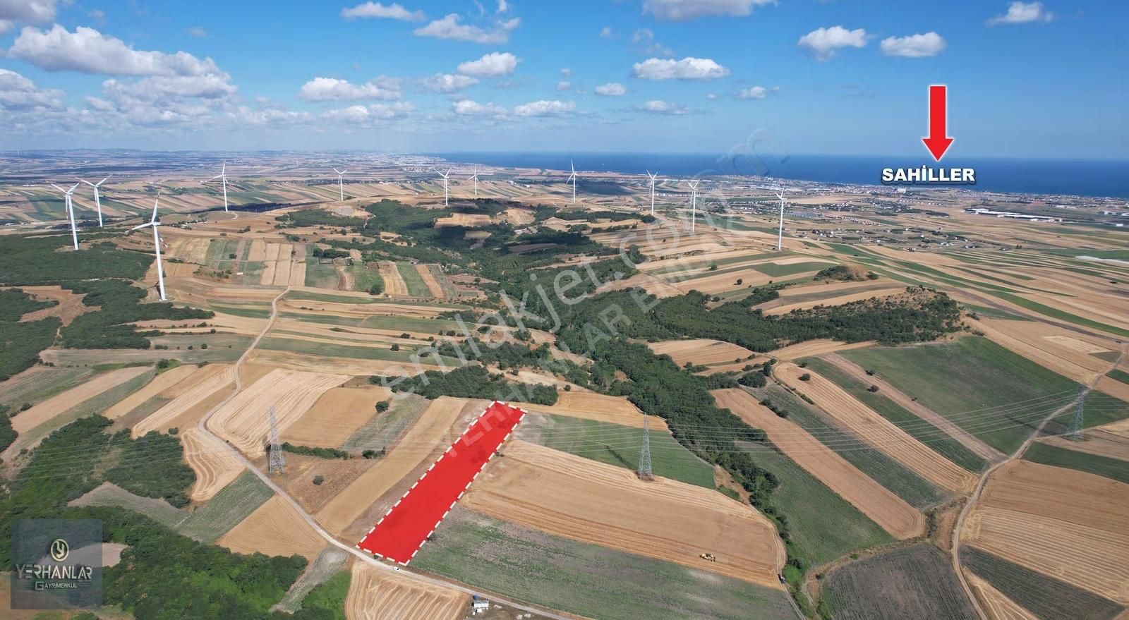 Silivri Değirmenköyde Yeni Sanayiye 15 Dk 8250 M2 Tek Tapu Arsa - Görsel 14