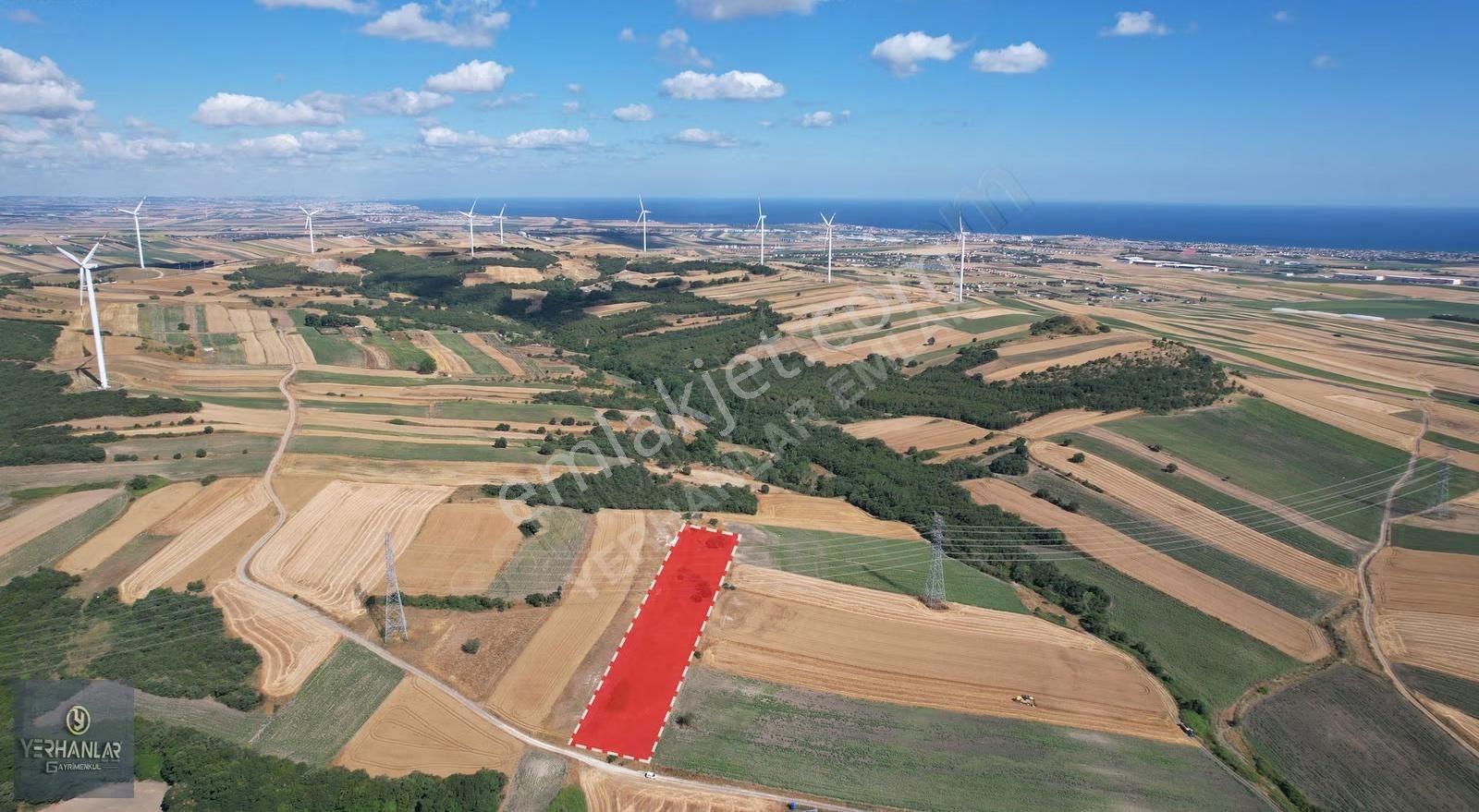 Silivri Değirmenköyde Yeni Sanayiye 15 Dk 8250 M2 Tek Tapu Arsa - Görsel 9