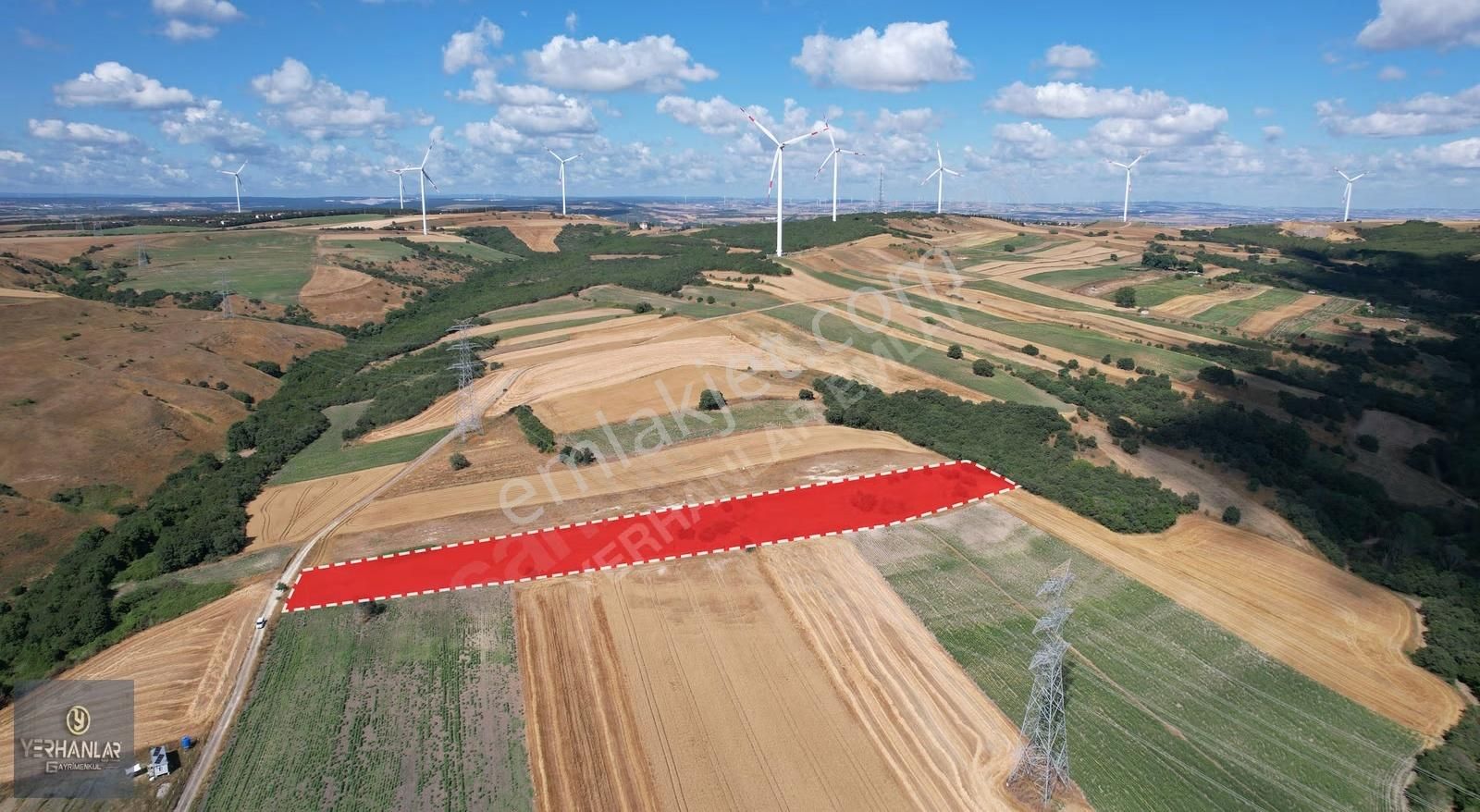 Silivri Değirmenköyde Yeni Sanayiye 15 Dk 8250 M2 Tek Tapu Arsa - Görsel 4