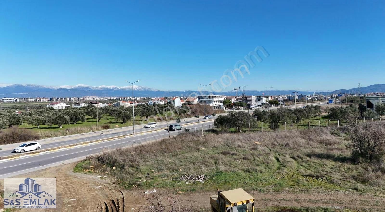 S&s Emlak'dan Burhaniye Şarköy'de Satılık 5448 M2 Zeytinlik